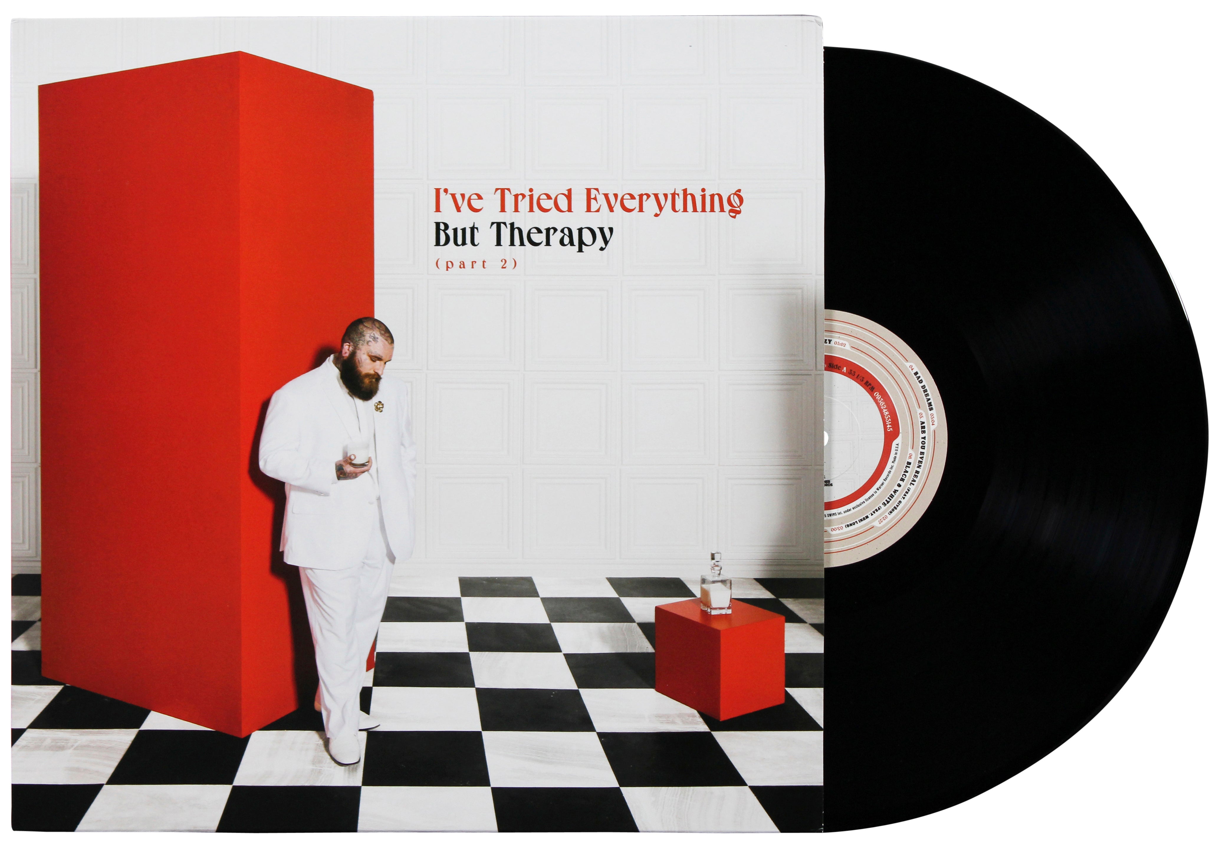 Teddy Swims Signed I've Tried Everything But Therapy, Pt. 2 Album Flat BAS