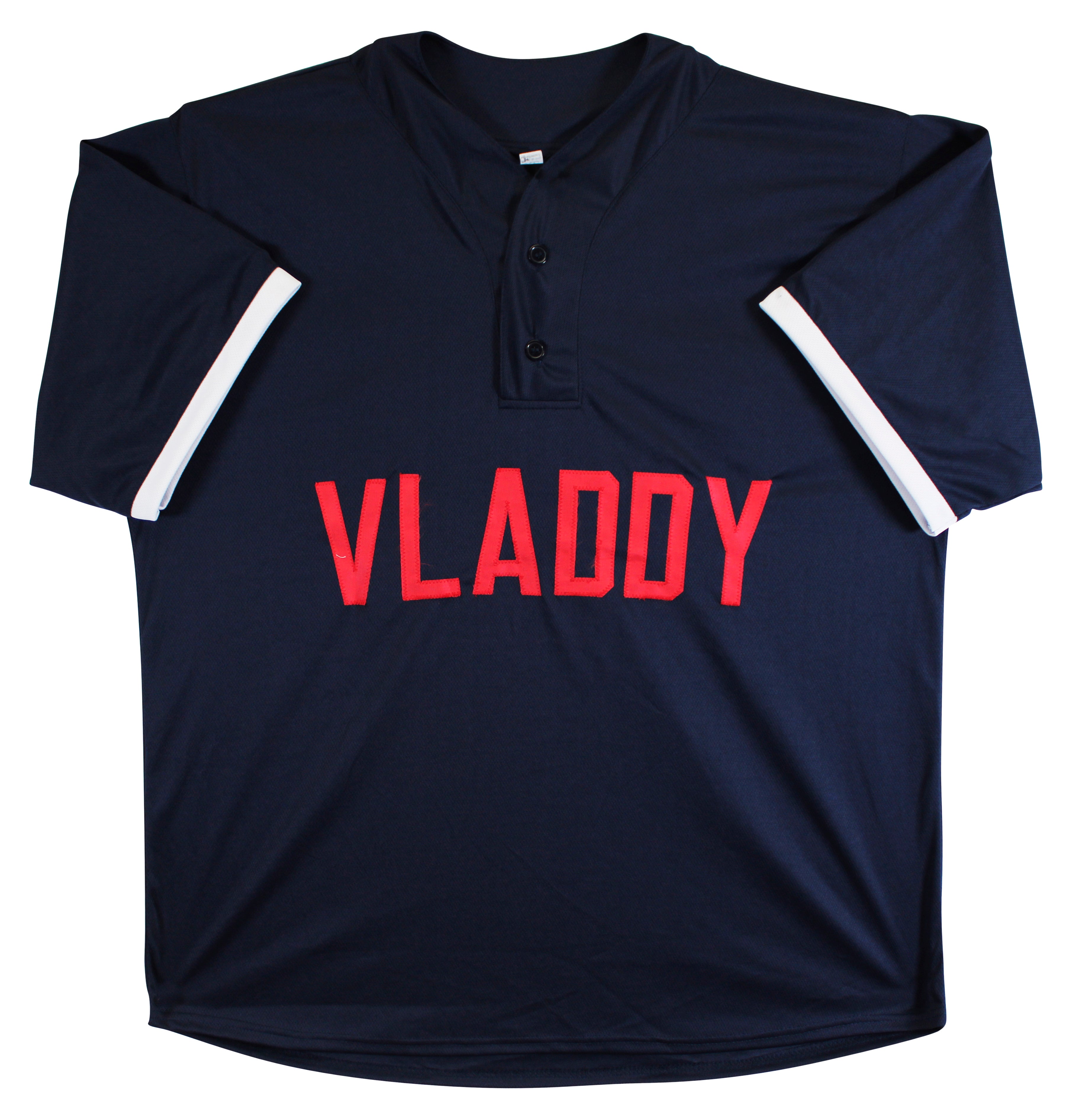 Vladimir Guerrero Jr. Dominican Republic Signed Navy Pro Style Jersey BAS