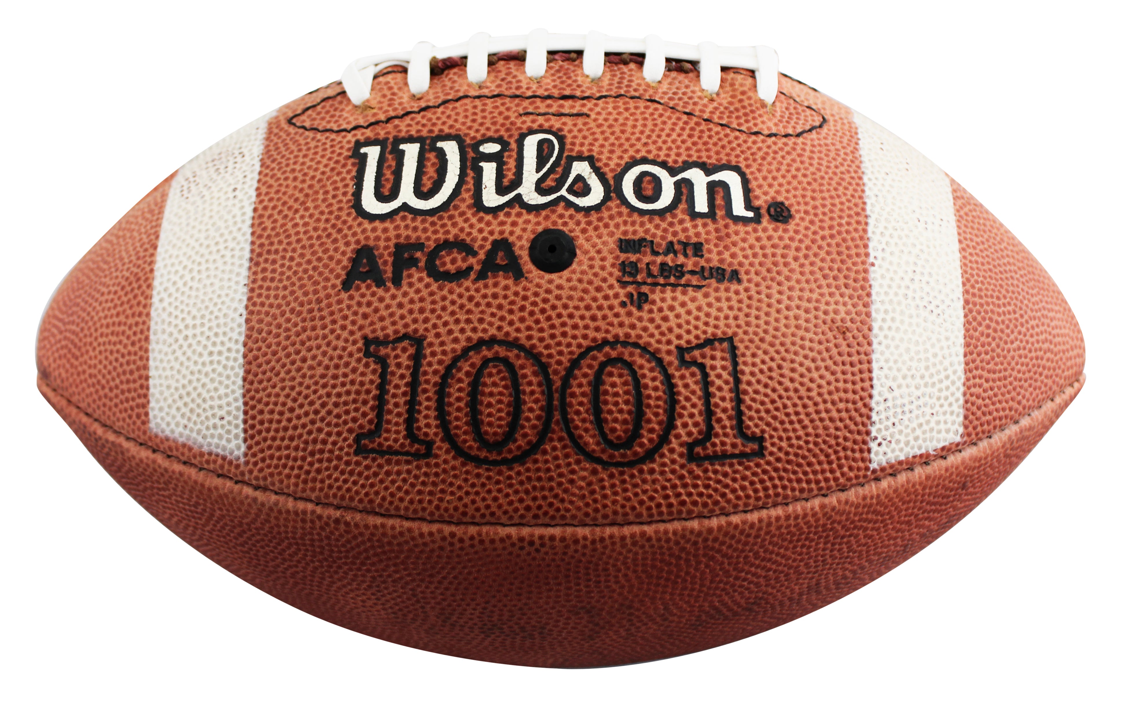 Penn State Joe Paterno & John Mackovic Authentic Signed Football BAS #AE64189