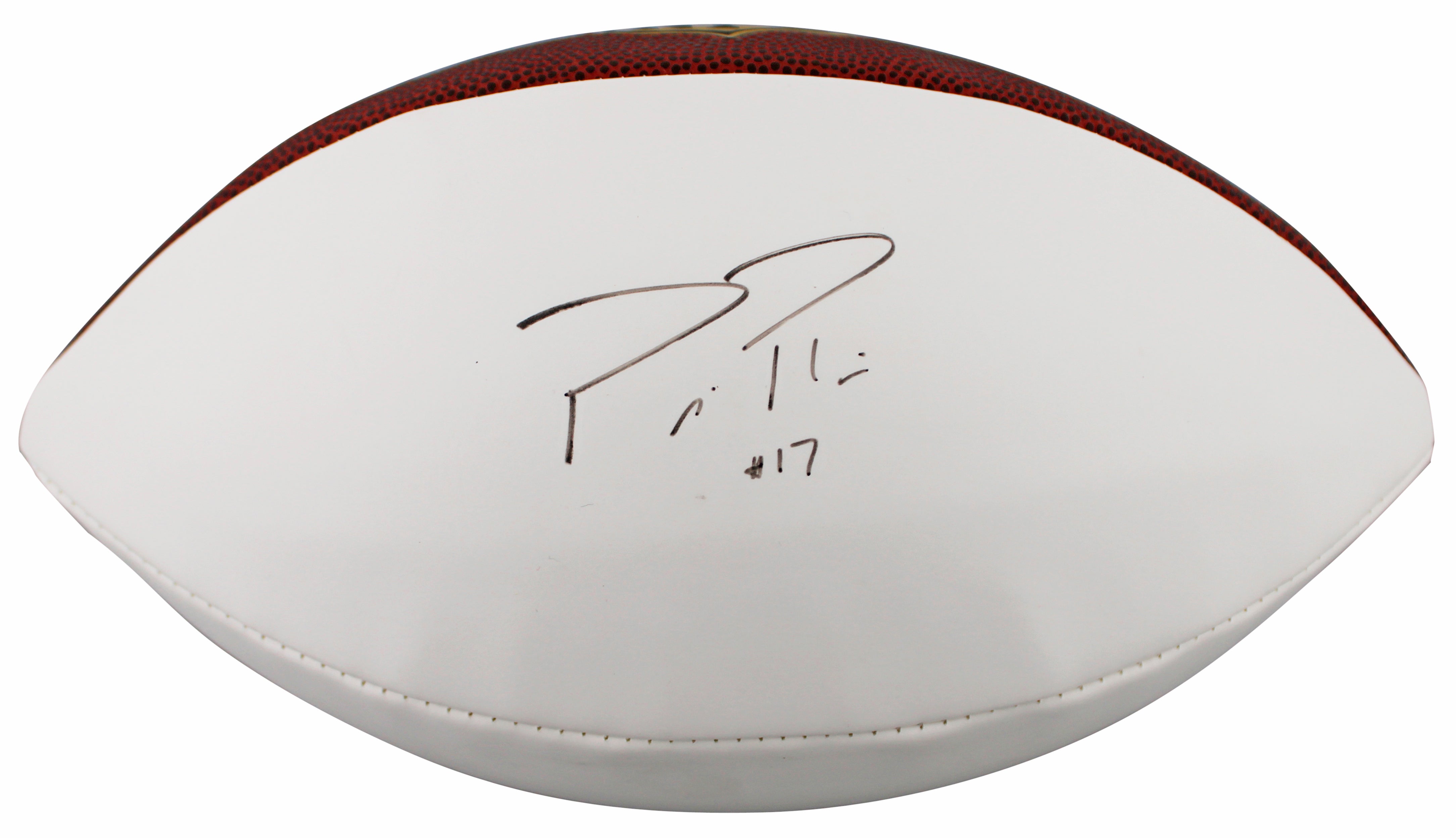 Chargers Philip Rivers Signed Wilson White Panel Nfl Football BAS #BN73275