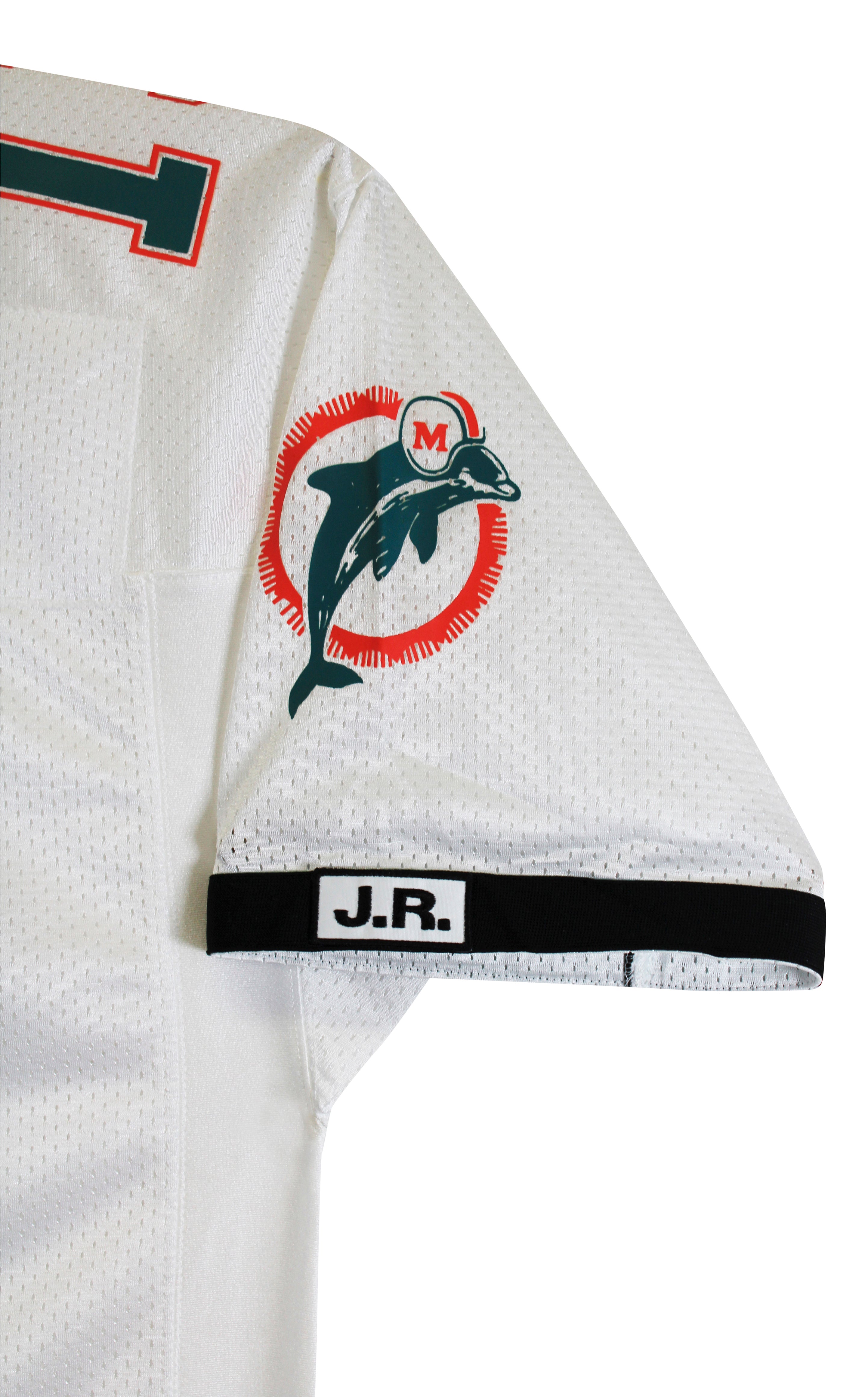 Dolphins Dan Marino "HOF MVP" Signed White 1990 TB Mitchell & Ness Jersey BAS 2
