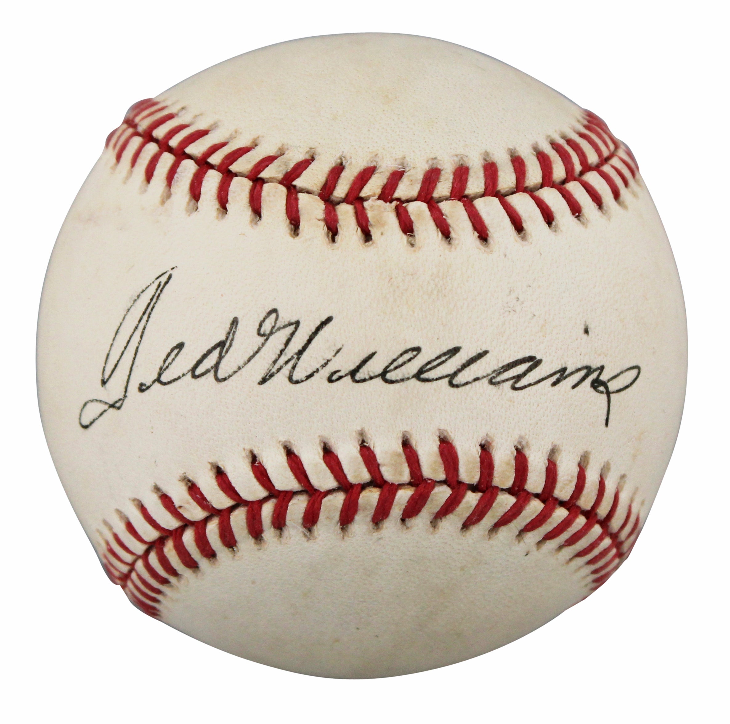 Red Sox Ted Williams Authentic Signed Bobby Brown Baseball OAL BAS #AE09668