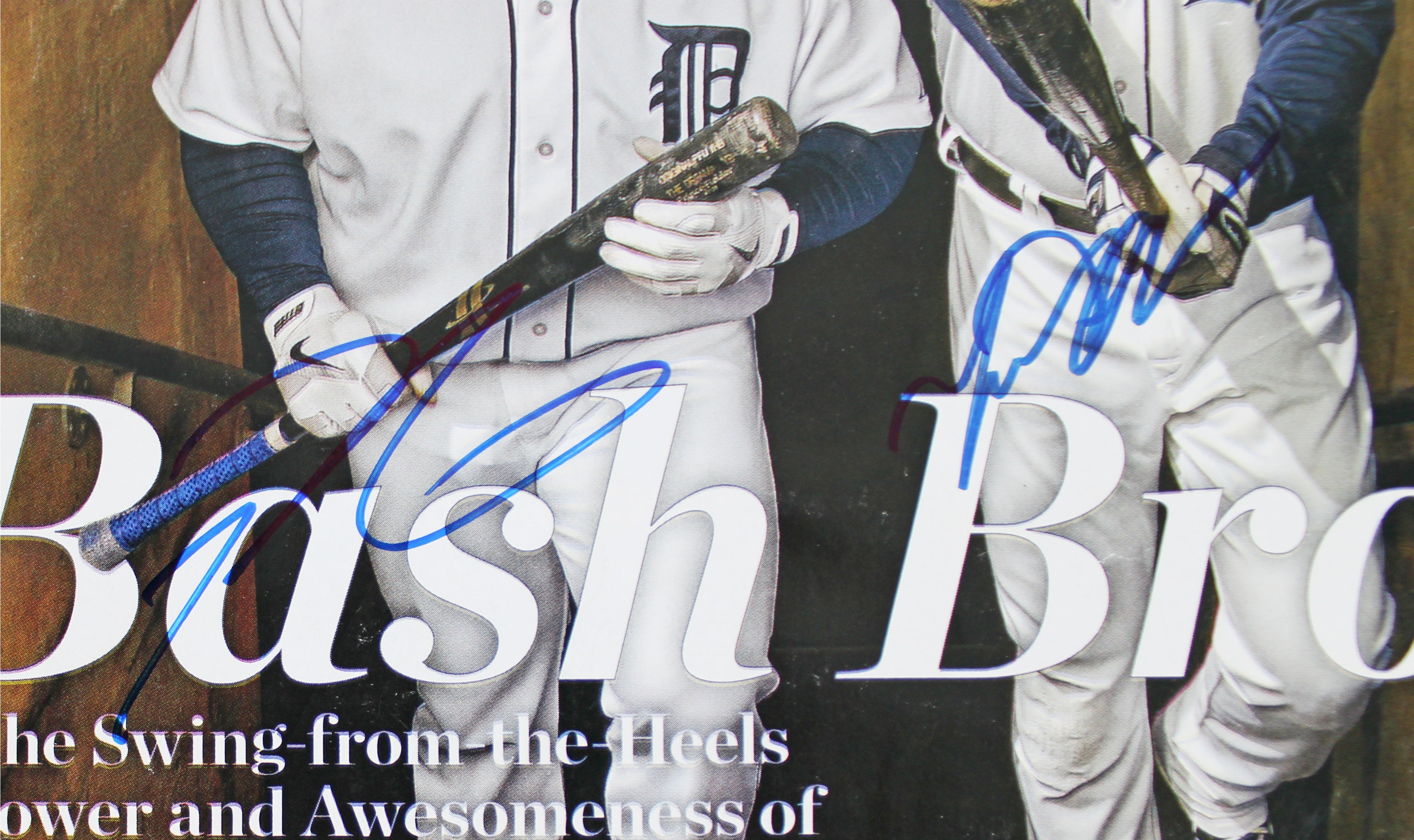 Tigers Miguel Cabrera & Prince Fielder Signed Sports Illustrated Magazine BAS