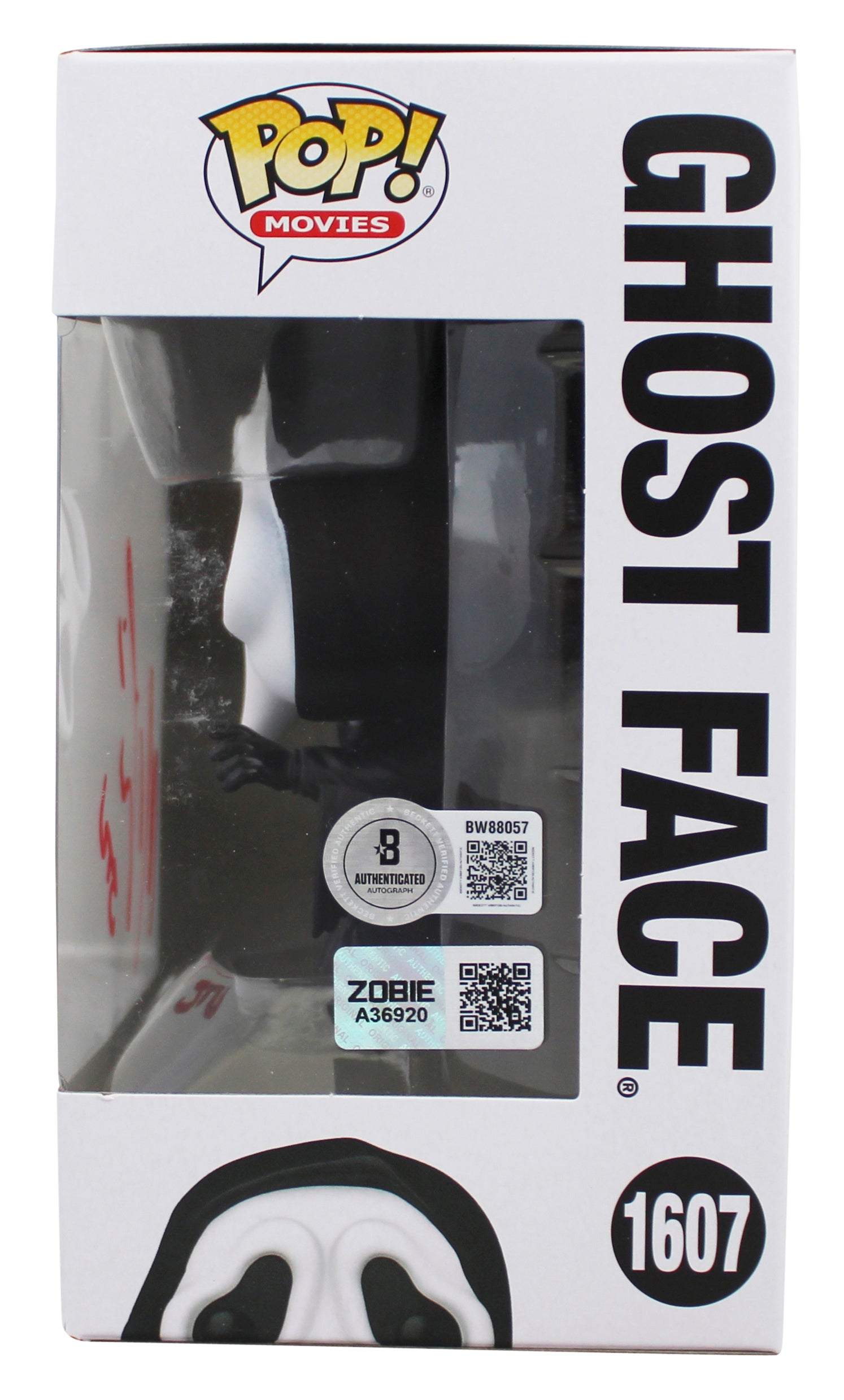 Matthew Lillard Signed Ghost Face #1607 Funko Pop Vinyl Figure BAS #BW88057