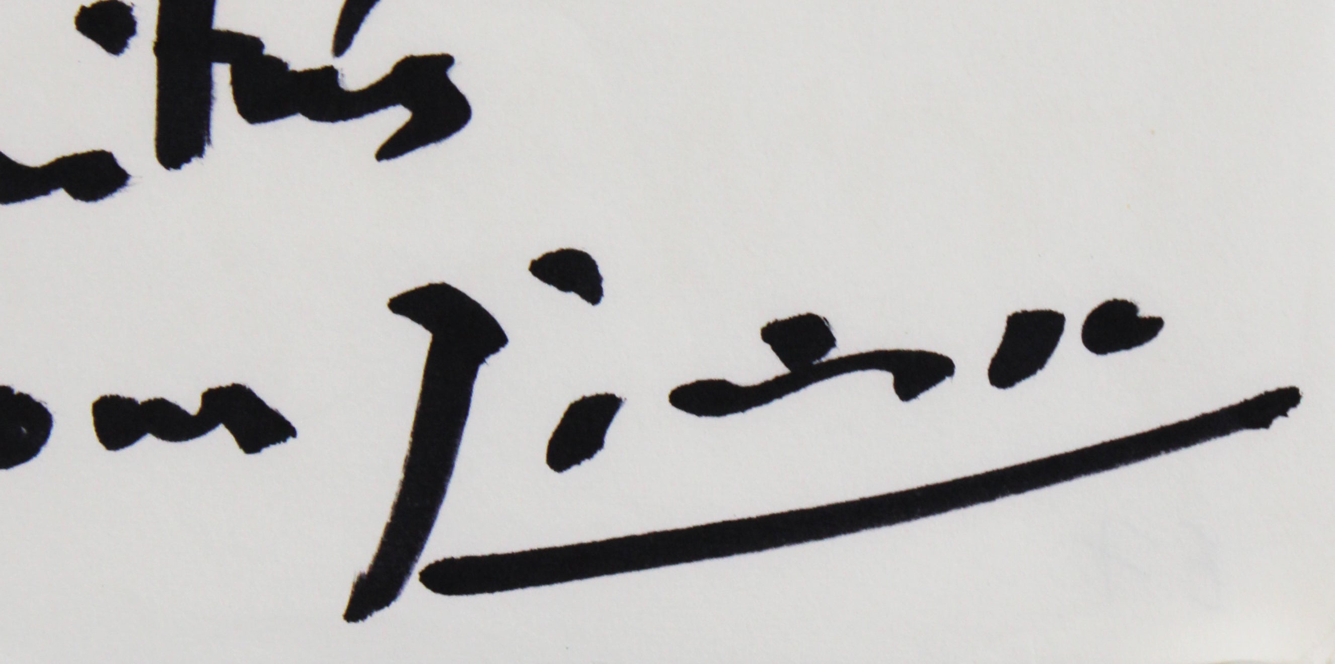 Pablo Picasso Authentic Signed & Handwritten 8.25x10.5 Letter BAS #AE04583