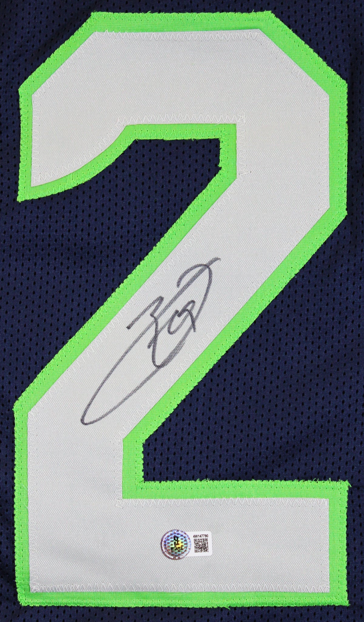 Earl Thomas Authentic Signed Navy Pro Style Jersey Autographed BAS Witnessed