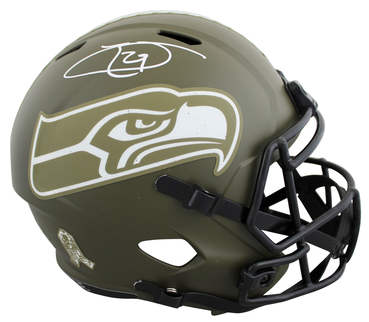 Seahawks Earl Thomas Signed STS Full Size Speed Rep Helmet W/ Case BAS Witnessed
