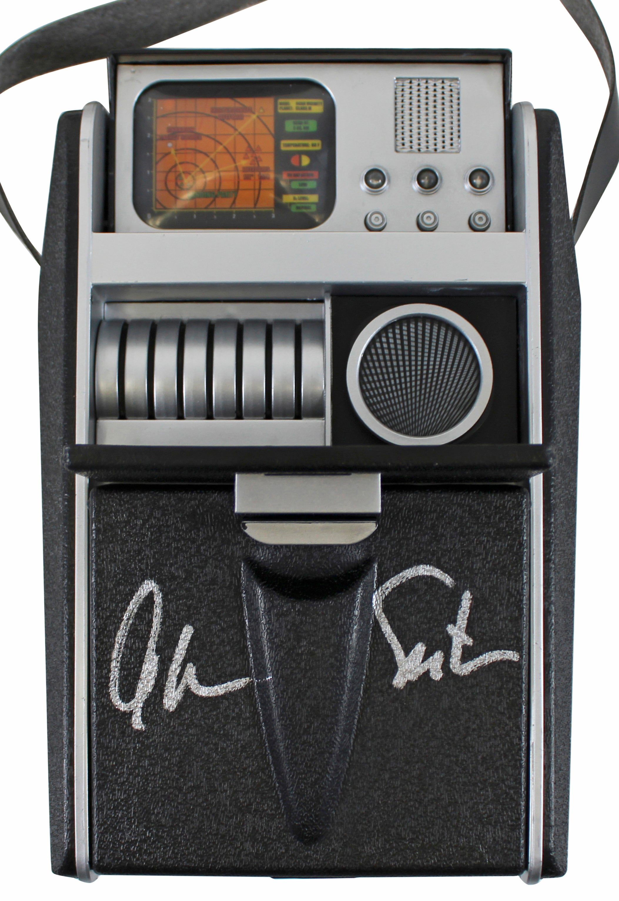 William Shatner Star Trek Signed Replica 1:1 Scale Tricorder Prop BAS #BN73278