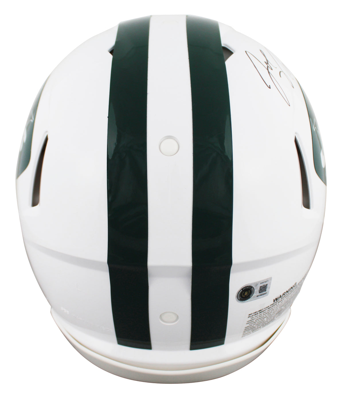 Jets Joe Namath Signed 1965-77 TB Speed F/S Speed Proline Helmet W/ Case BAS Wit
