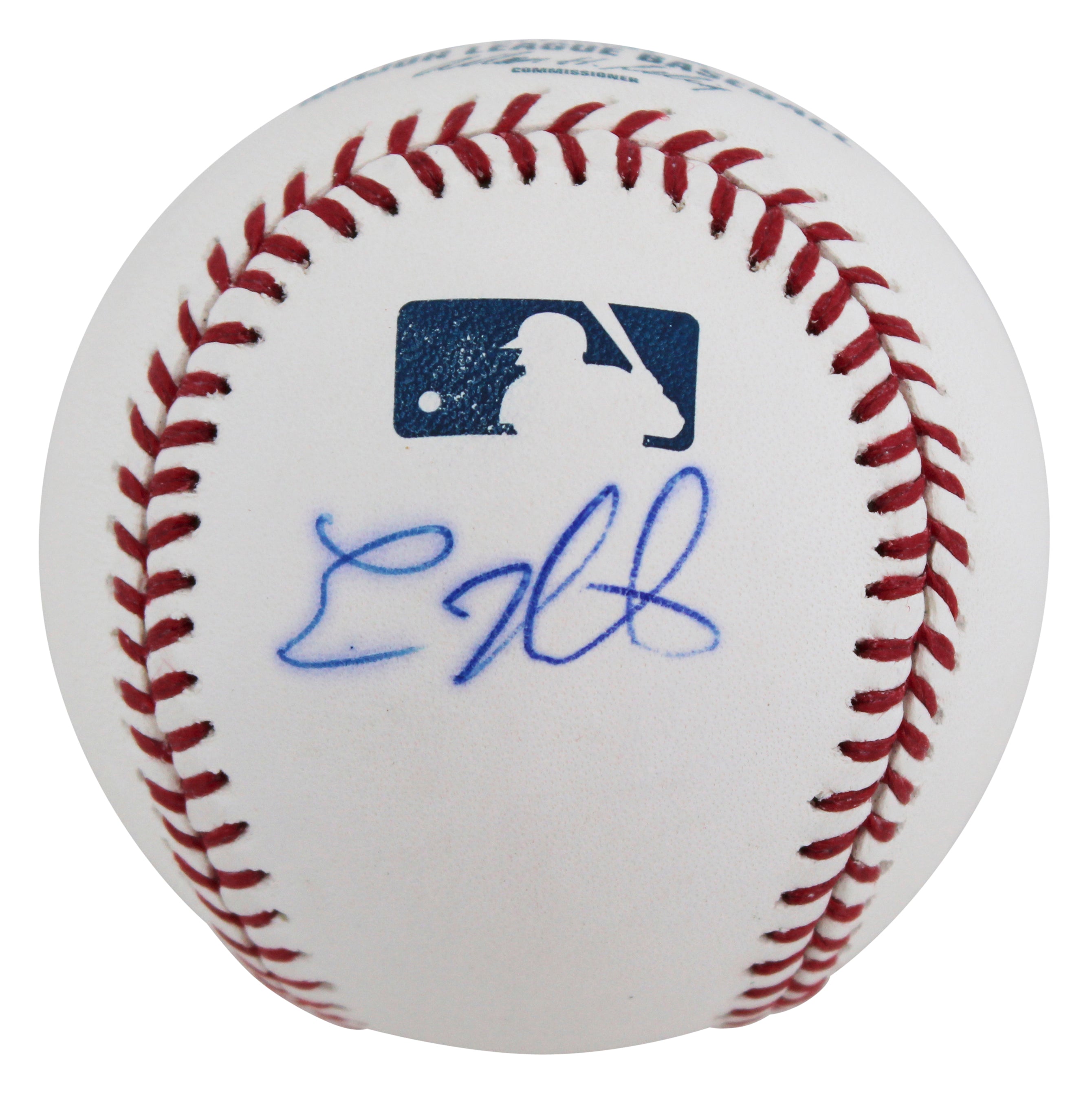 Dodgers Kike Hernandez Authentic Signed Selig Oml Baseball BAS #G46850