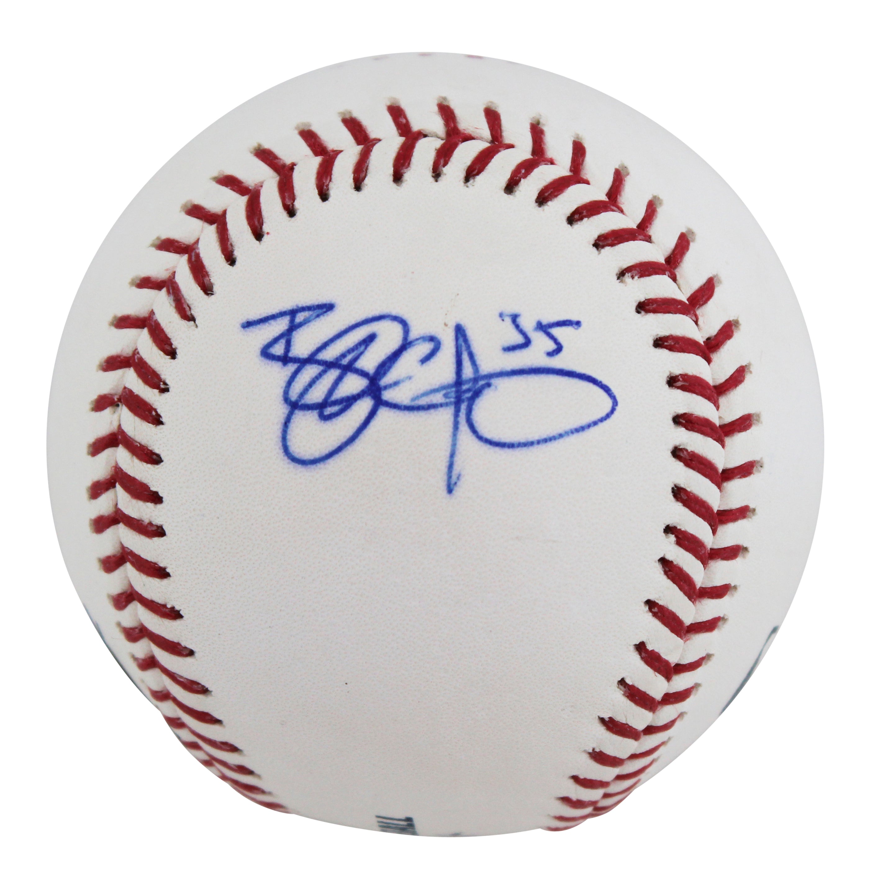 Giants Brandon Crawford Authentic Signed Manfred Oml Baseball BAS #BP33046