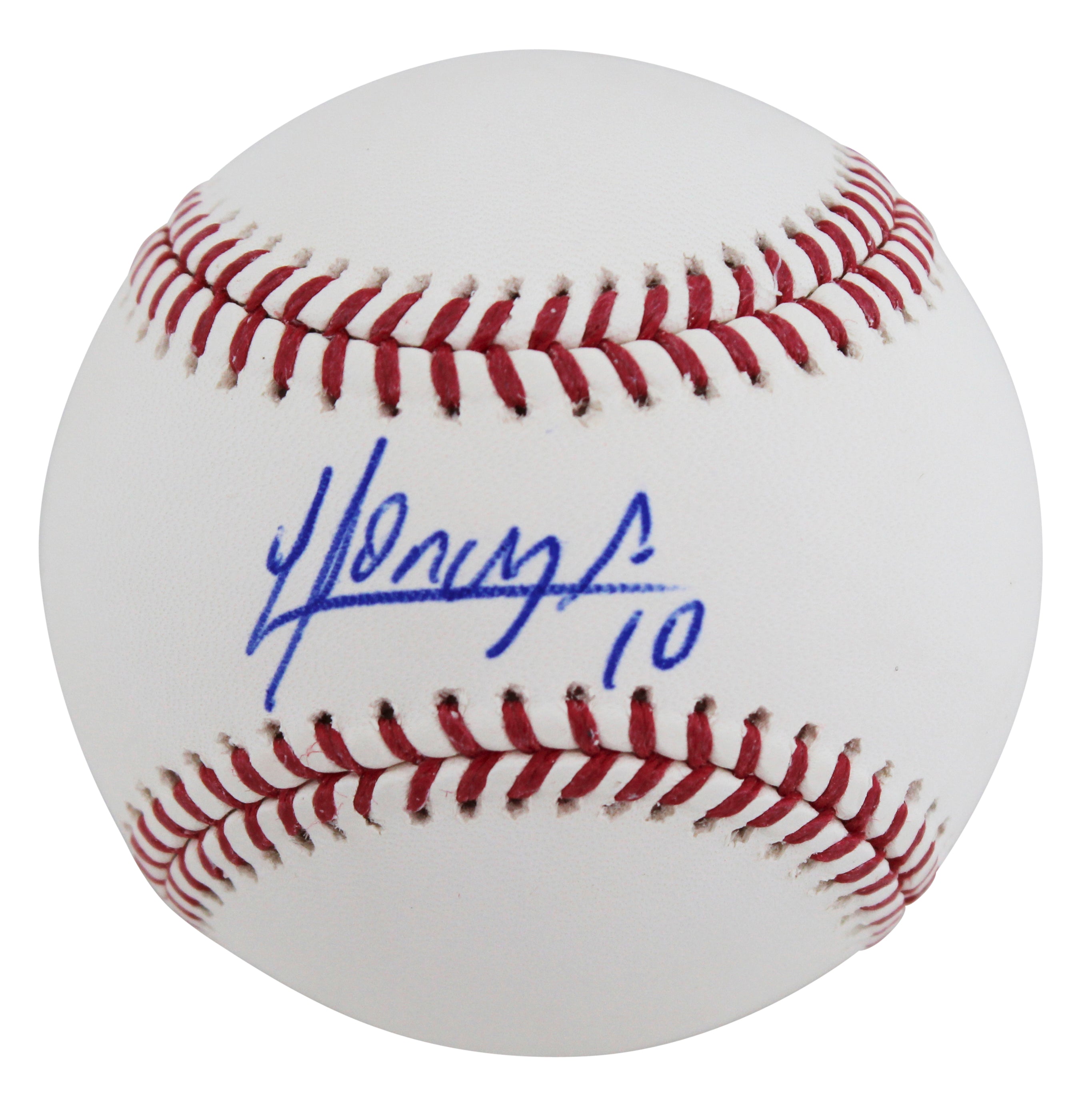 White Sox Yoan Moncada Authentic Signed Robert Manfred Oml Baseball BAS #BH85114