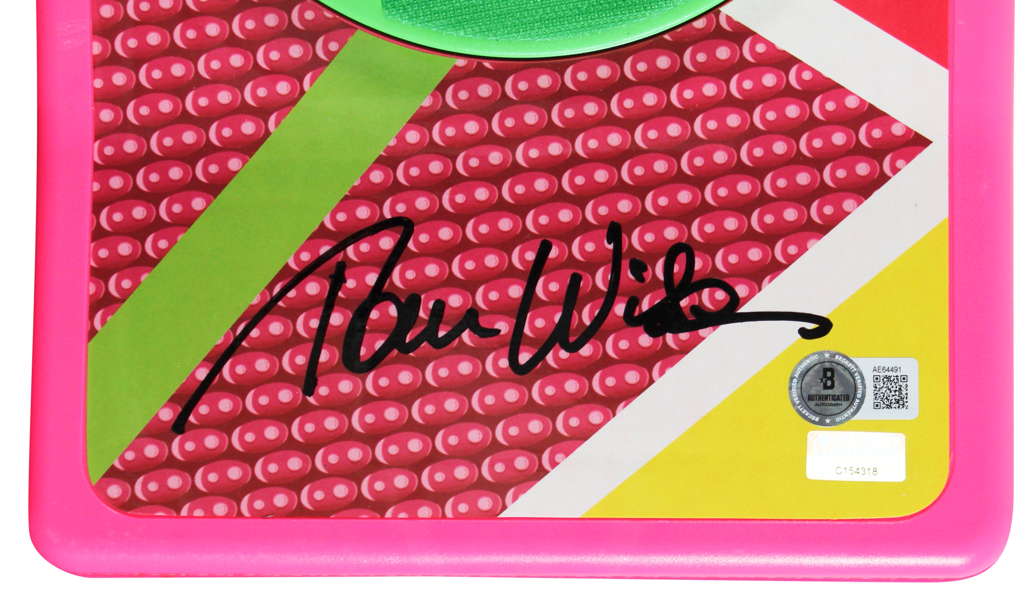 Back To The Future (7) Fox, Lloyd, Thompson, Wilson +3 Signed Hoverboard BAS LOA