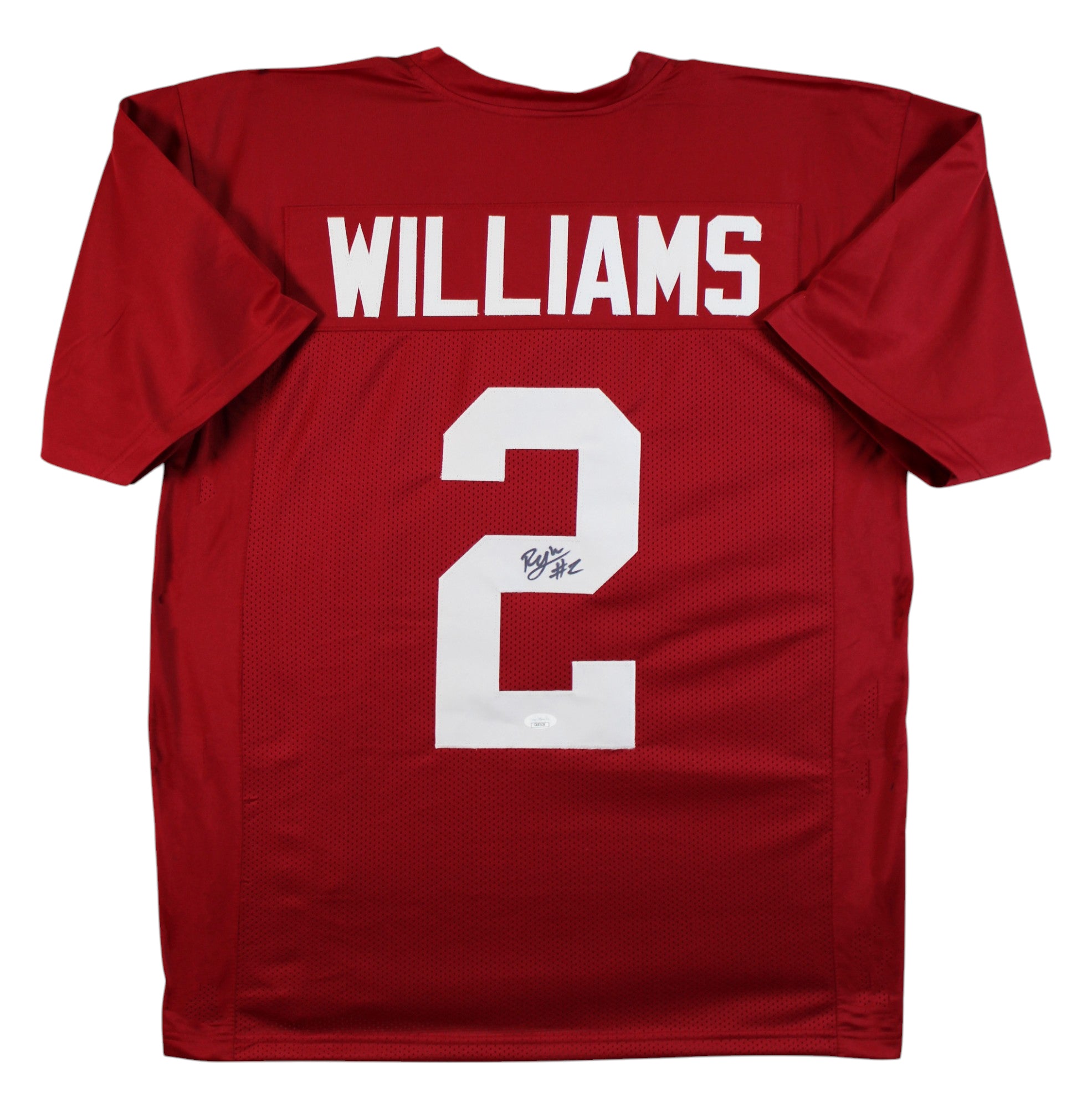 Alabama Ryan Williams Authentic Signed Maroon Pro Style Jersey Autographed JSA