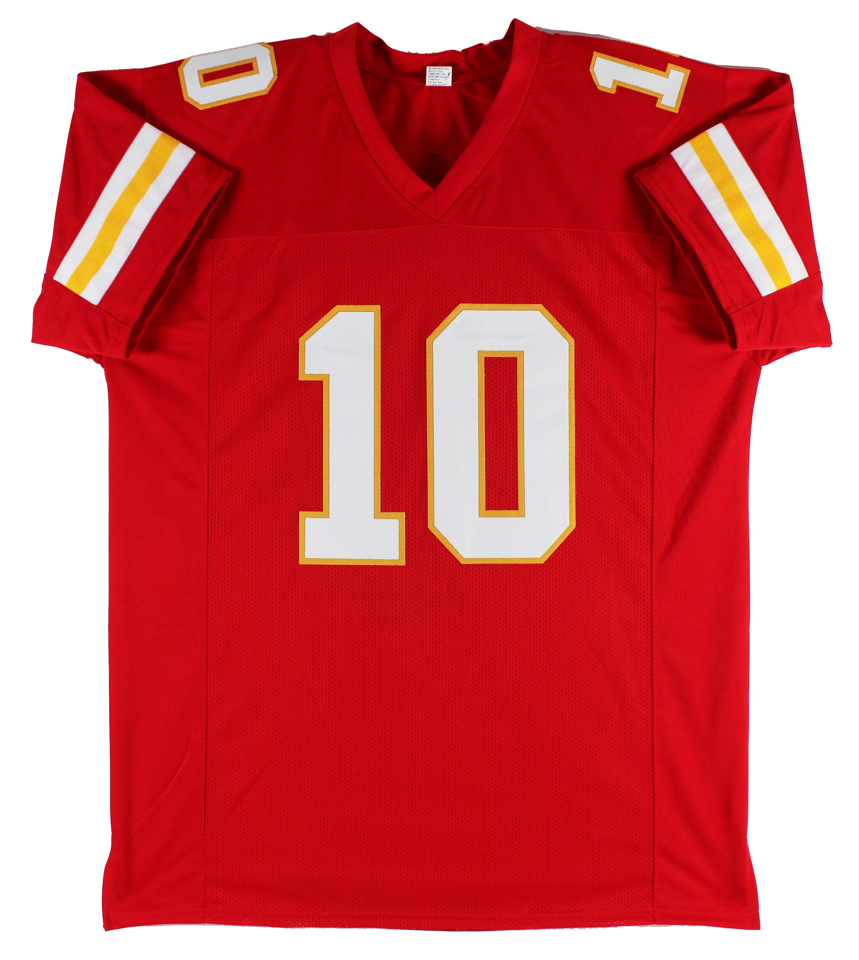 Isiah Pacheco Authentic Signed Red Pro Style Jersey Autographed BAS