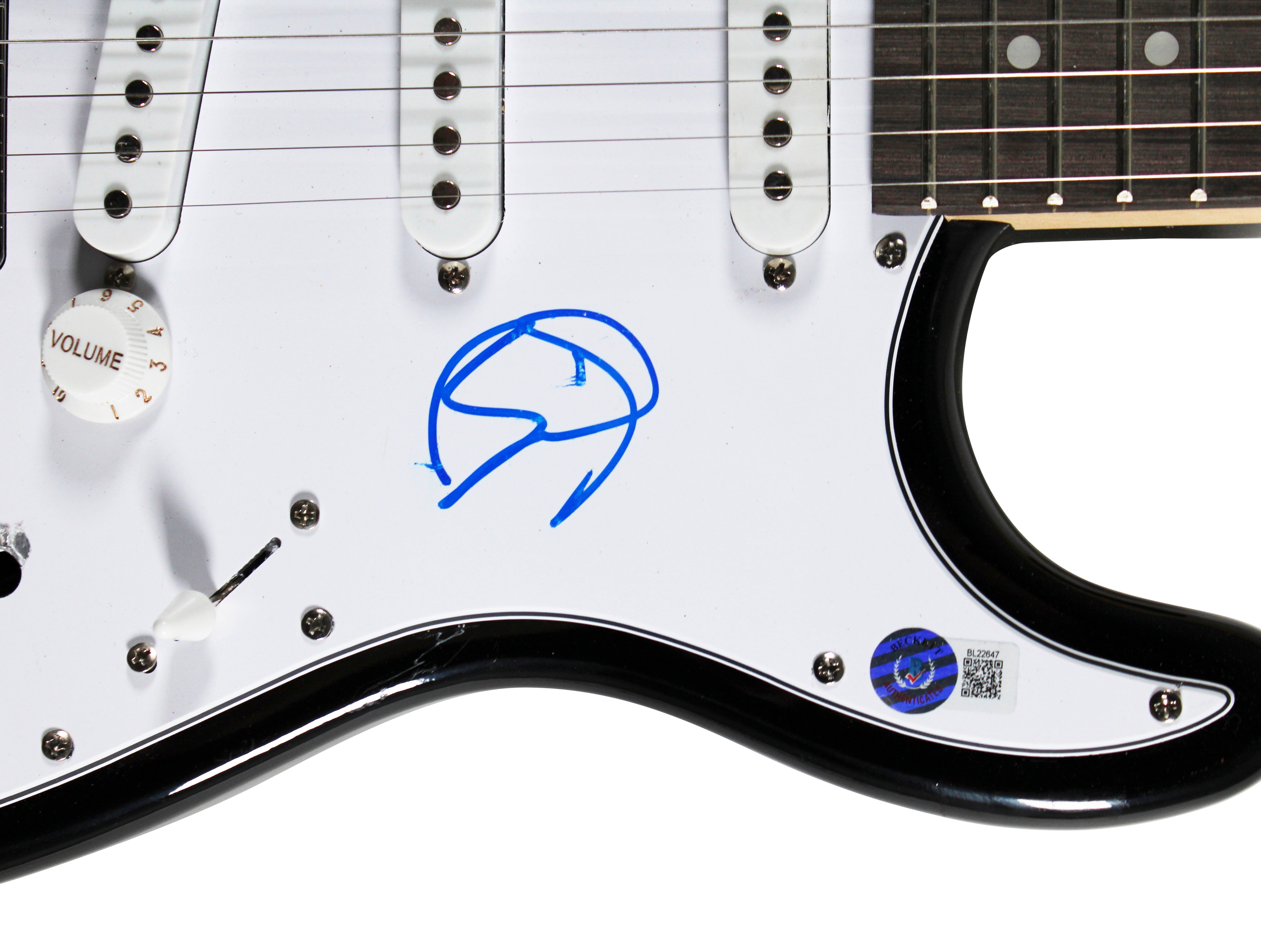 Brad Paisley Authentic Signed Black Electric Guitar Autographed BAS #BL22647