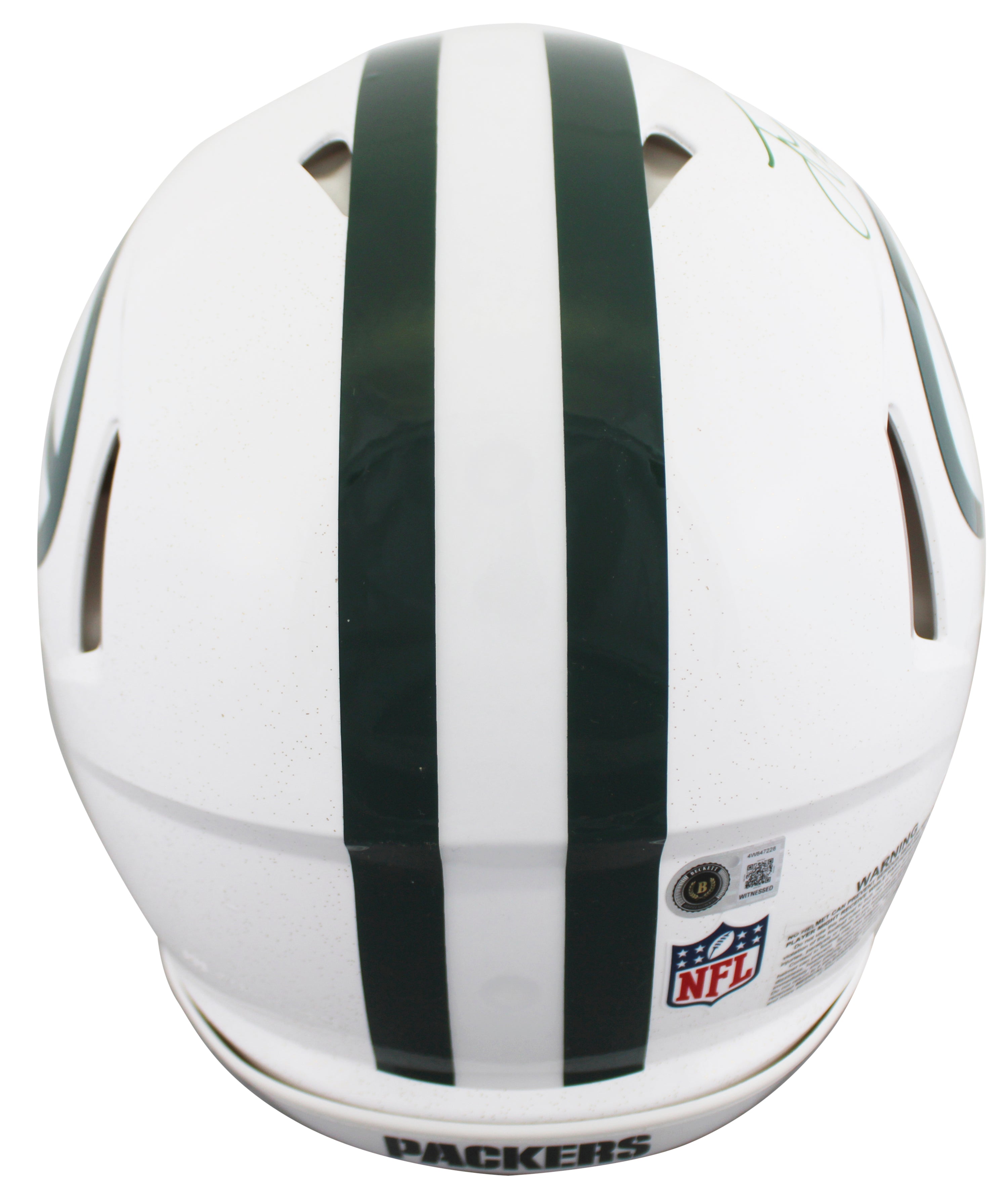 Packers Jordan Love Signed 2024 On-Field Alt F/S Speed Proline Helmet BAS Wit