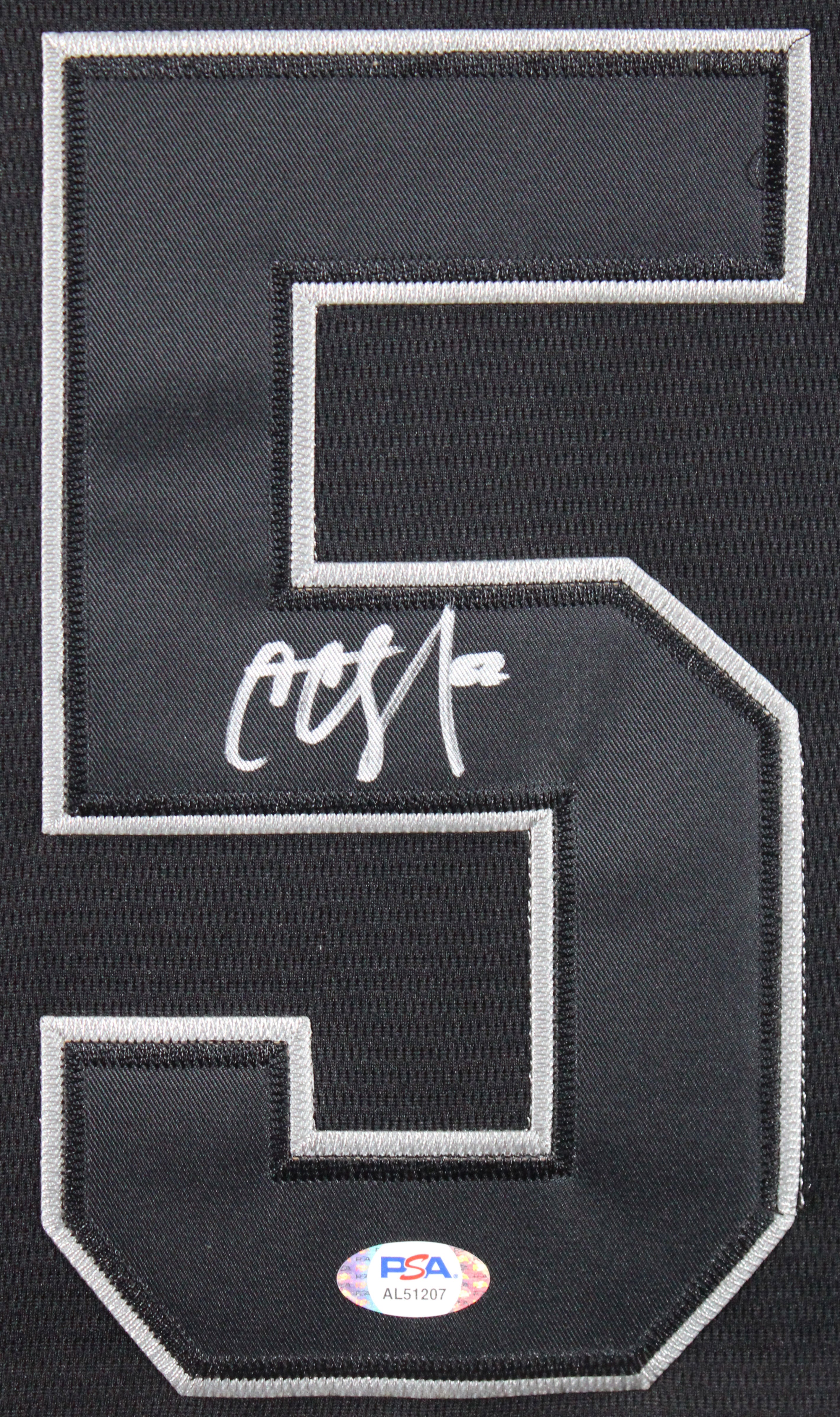 Yankees C.C. Sabathia Authentic Signed Black Majestic Framed Jersey PSA #AL51207