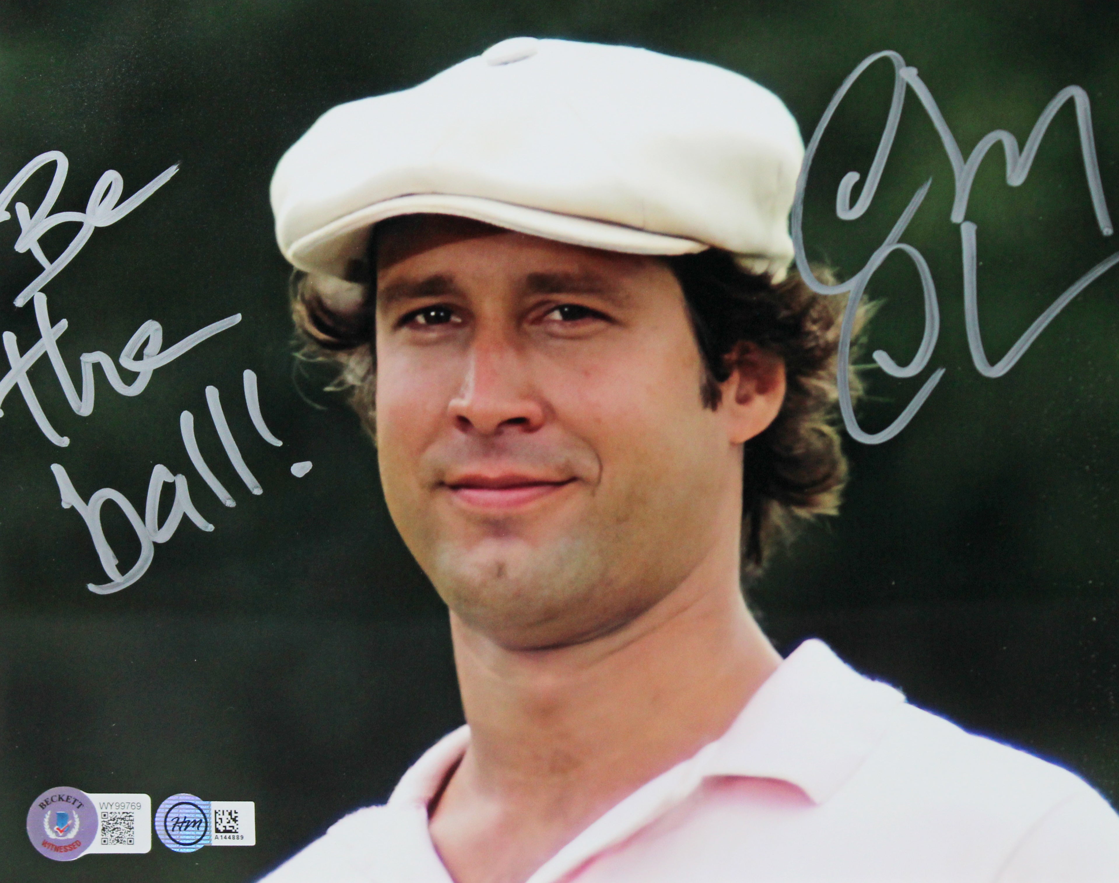 Chevy Chase Caddyshack "Be the Ball!" Signed 8x10 Framed Photo BAS Wit #WY99769