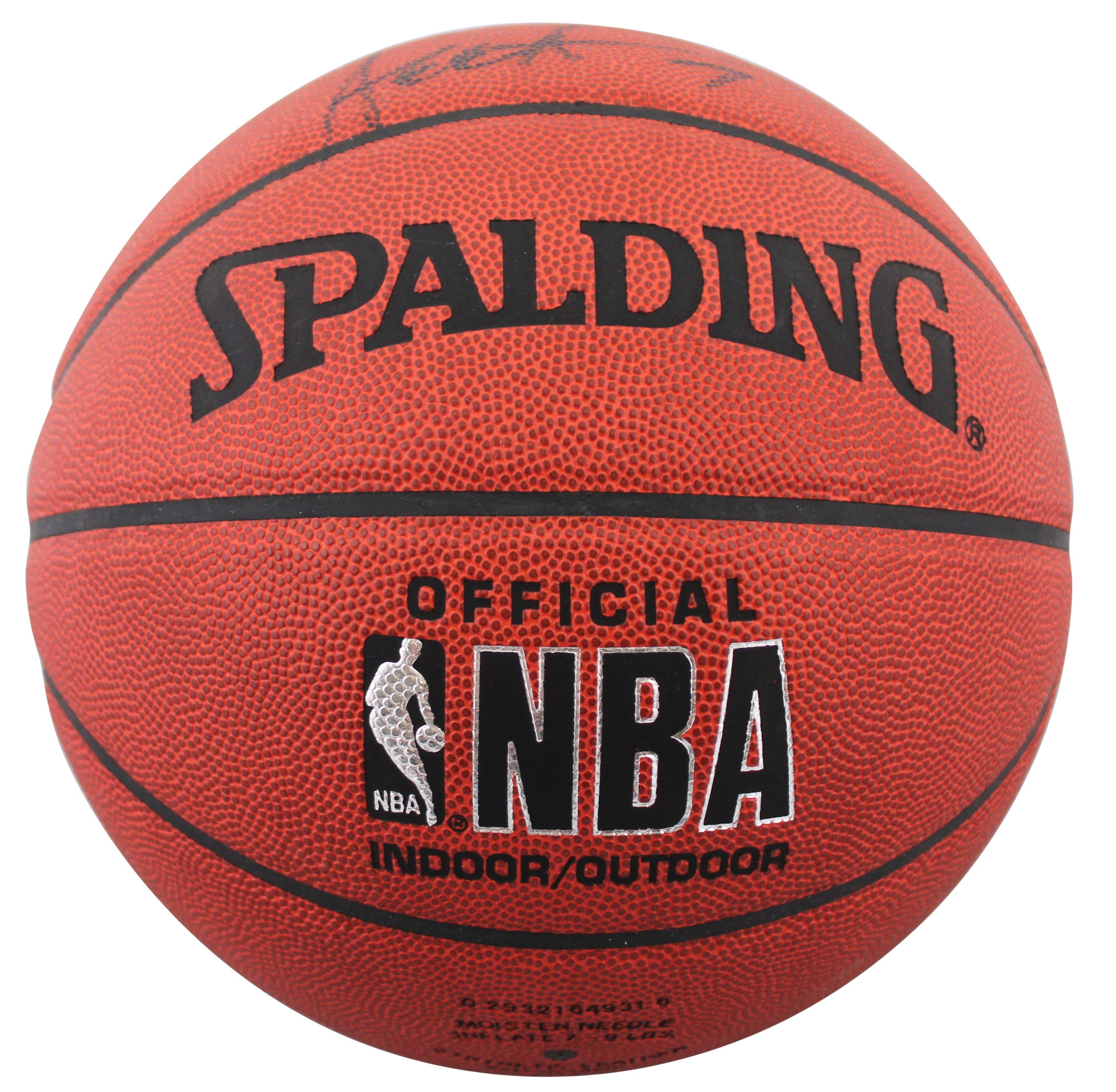 Celtics Dee Brown Authentic Signed Spalding I/O Basketball BAS #BQ45780