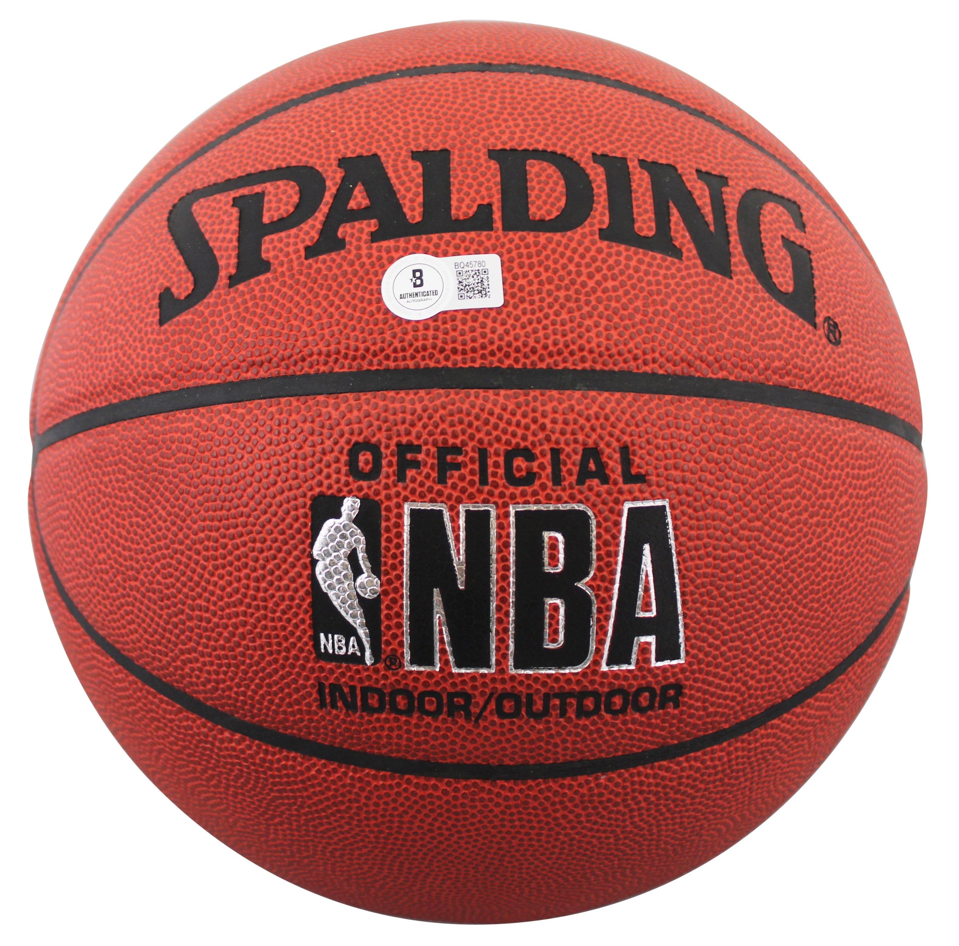 Celtics Dee Brown Authentic Signed Spalding I/O Basketball BAS #BQ45780