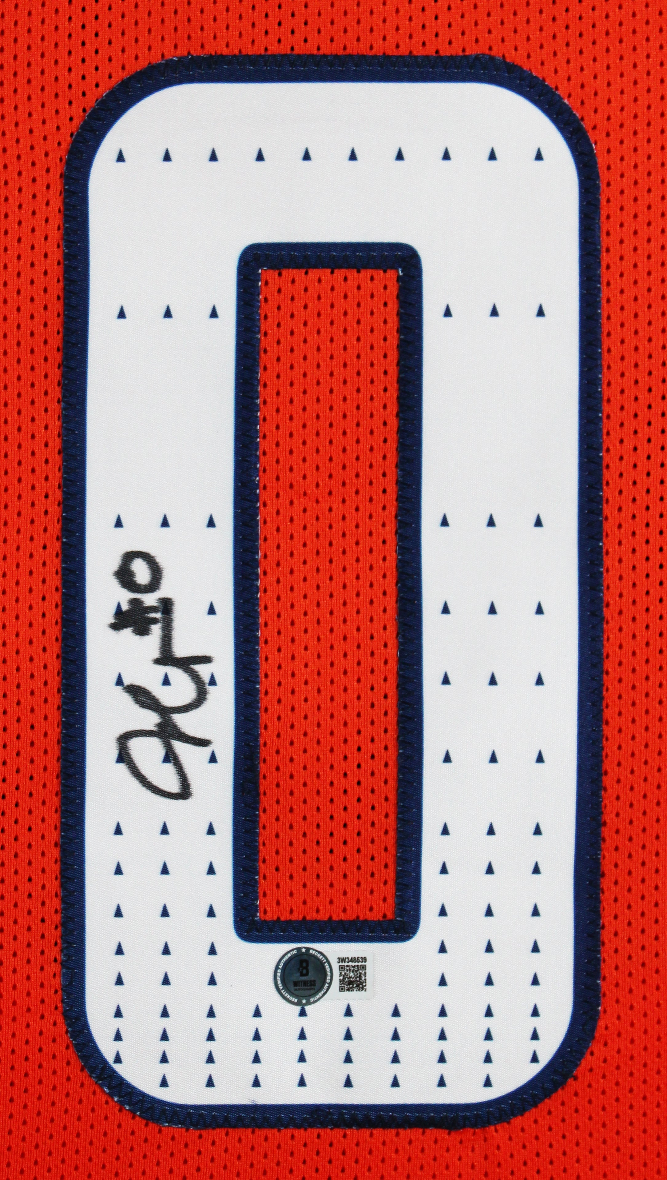 Jonathan Cooper Authentic Signed Orange Pro Style Framed Jersey BAS Witnessed
