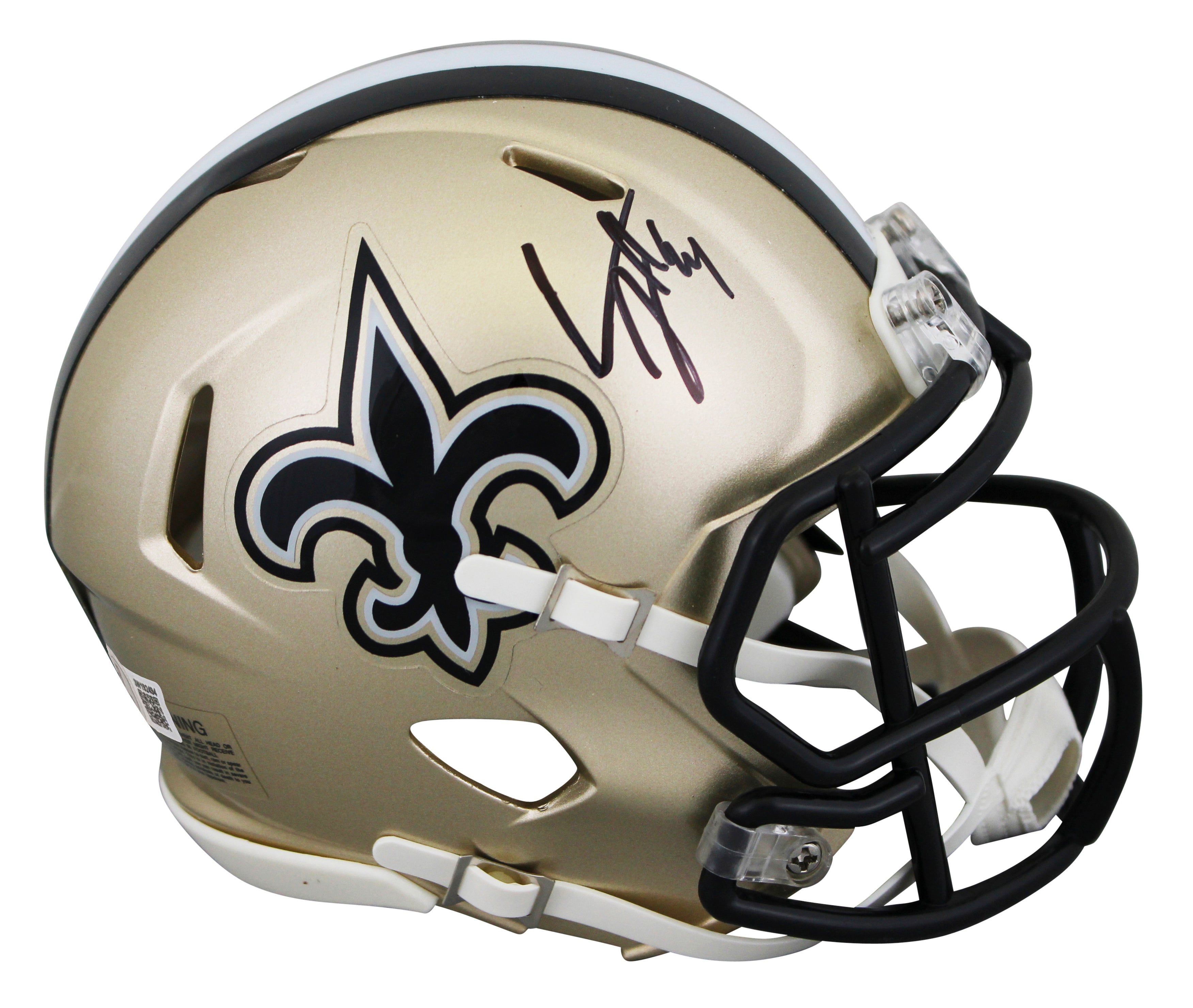 Saints Cameron Jordan Authentic Signed Speed Mini Helmet BAS Witnessed