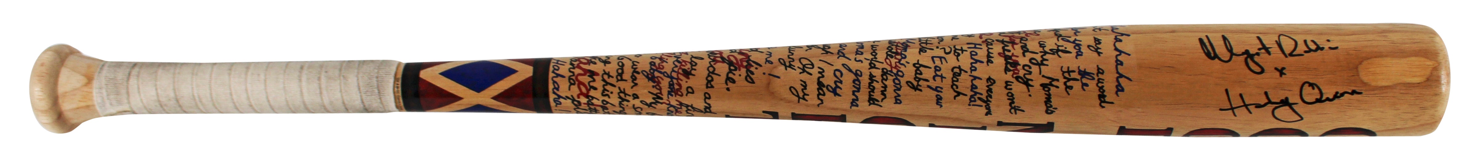 Margot Robbie Suicide Squad "Harley Quinn" Signed Blonde Prop Baseball Bat BAS