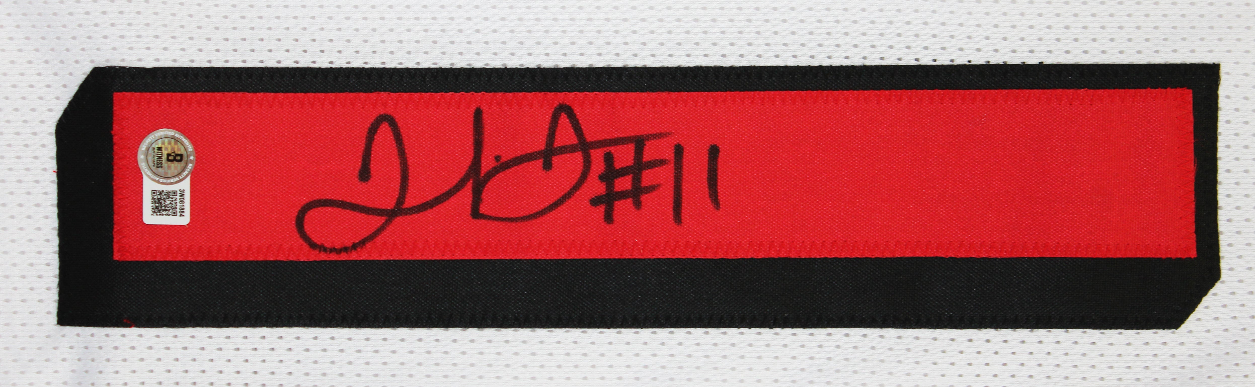 Julio Jones Authentic Signed White Pro Style Jersey Autographed BAS Witnessed HOLIDAY DOORBUSTER