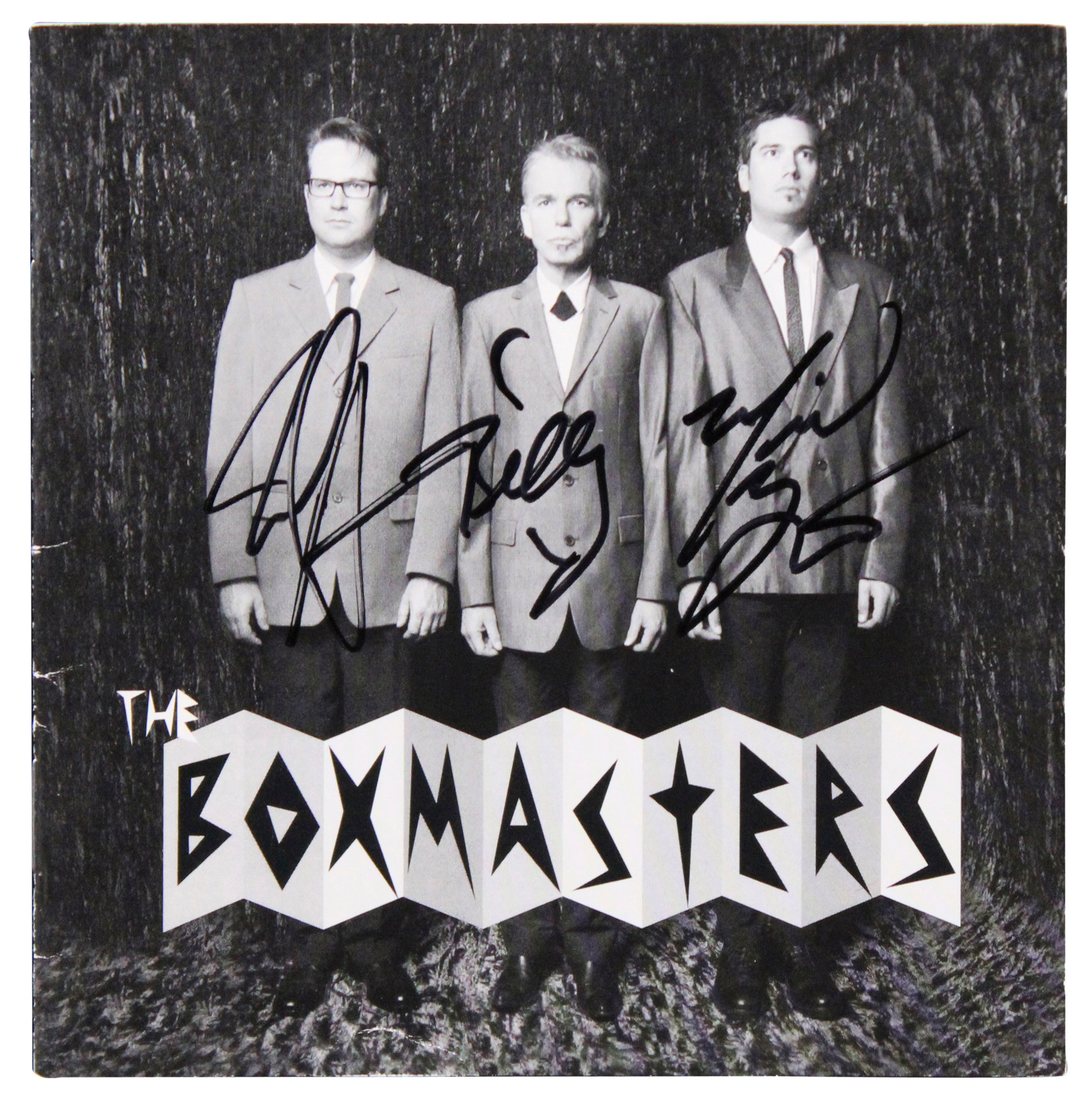 The Boxmasters (3) Thornton, Andrews &  Butler Signed CD Insert BAS #AE13205