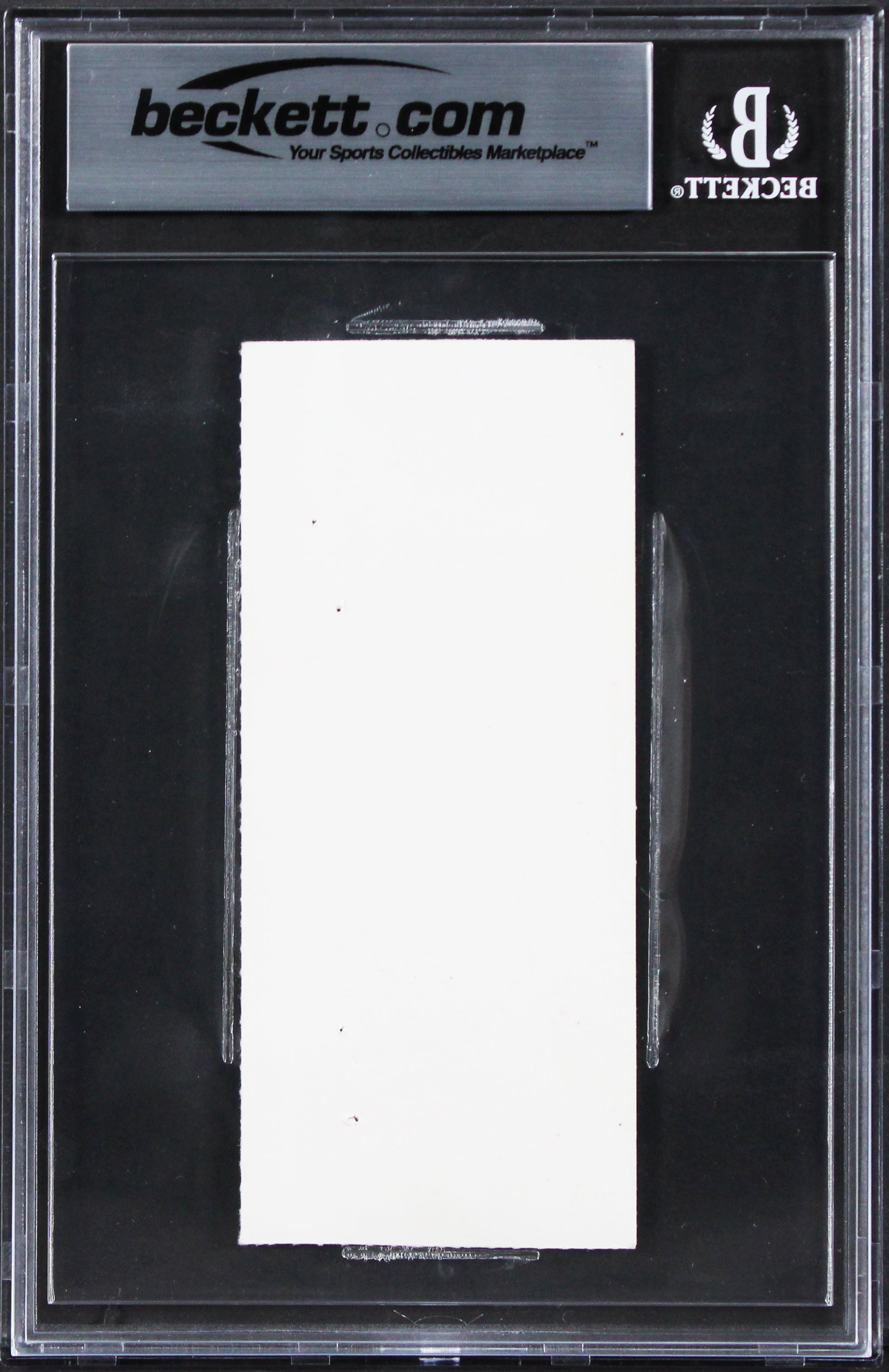 Magic Johnson & Larry Bird Signed 1979 NCAA Finals Ticket Stub Auto 10! BAS Slab