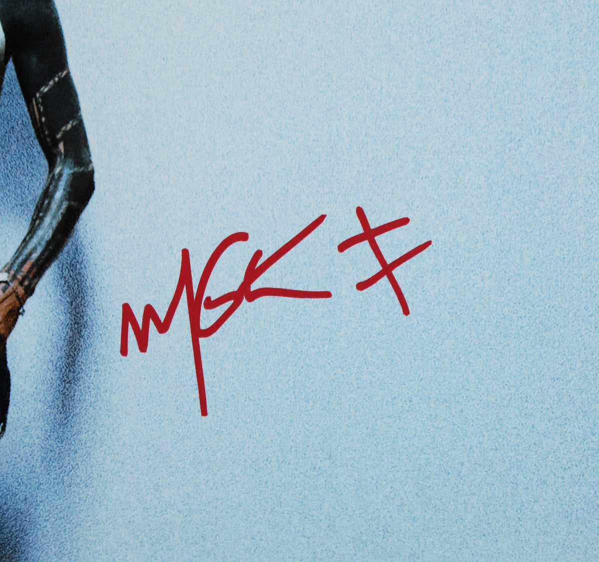 Machine Gun Kelly Signed Lost Americana Album Flat w/ Album & Vinyl BAS