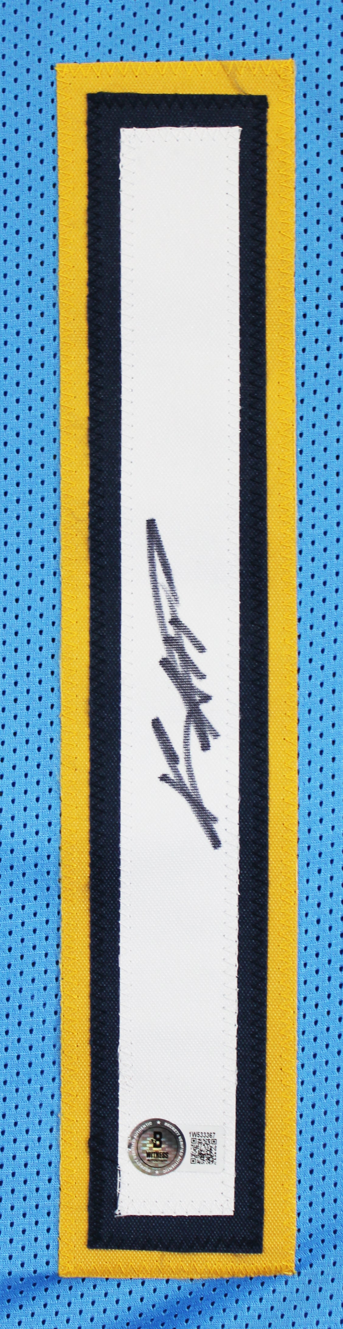 Keenan Allen Authentic Signed Powder Blue Pro Style Jersey BAS Witnessed 2