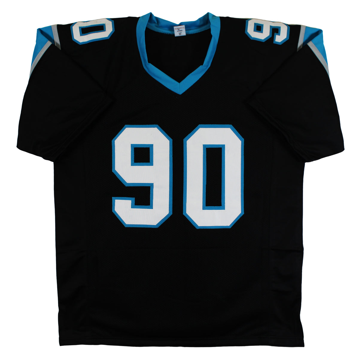 Julius Peppers Authentic Signed Black Pro Style Jersey Autographed BAS Witnessed