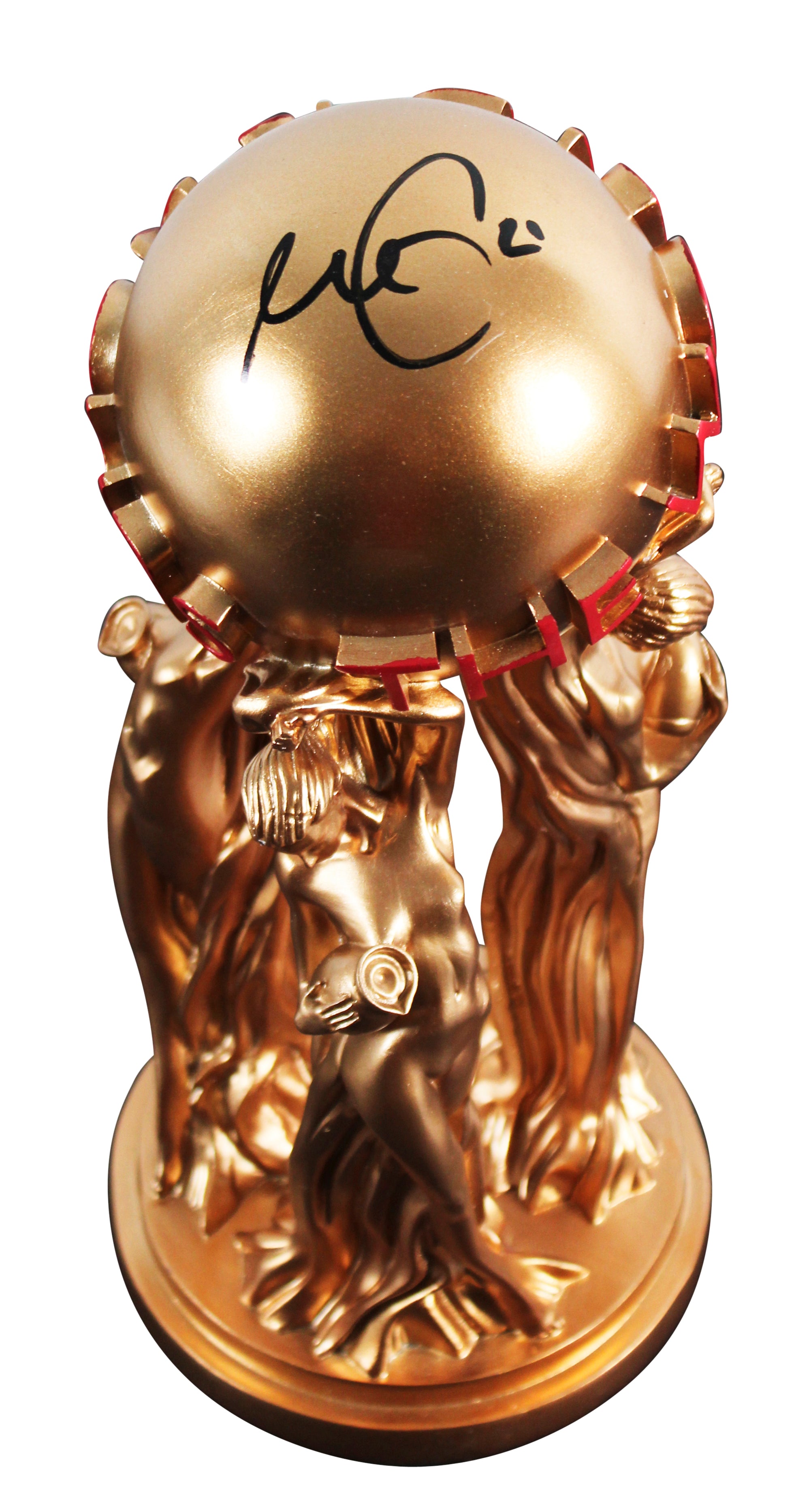 Al Pacino Signed 12" Scarface The World Is Yours  Statue BAS #BR24651