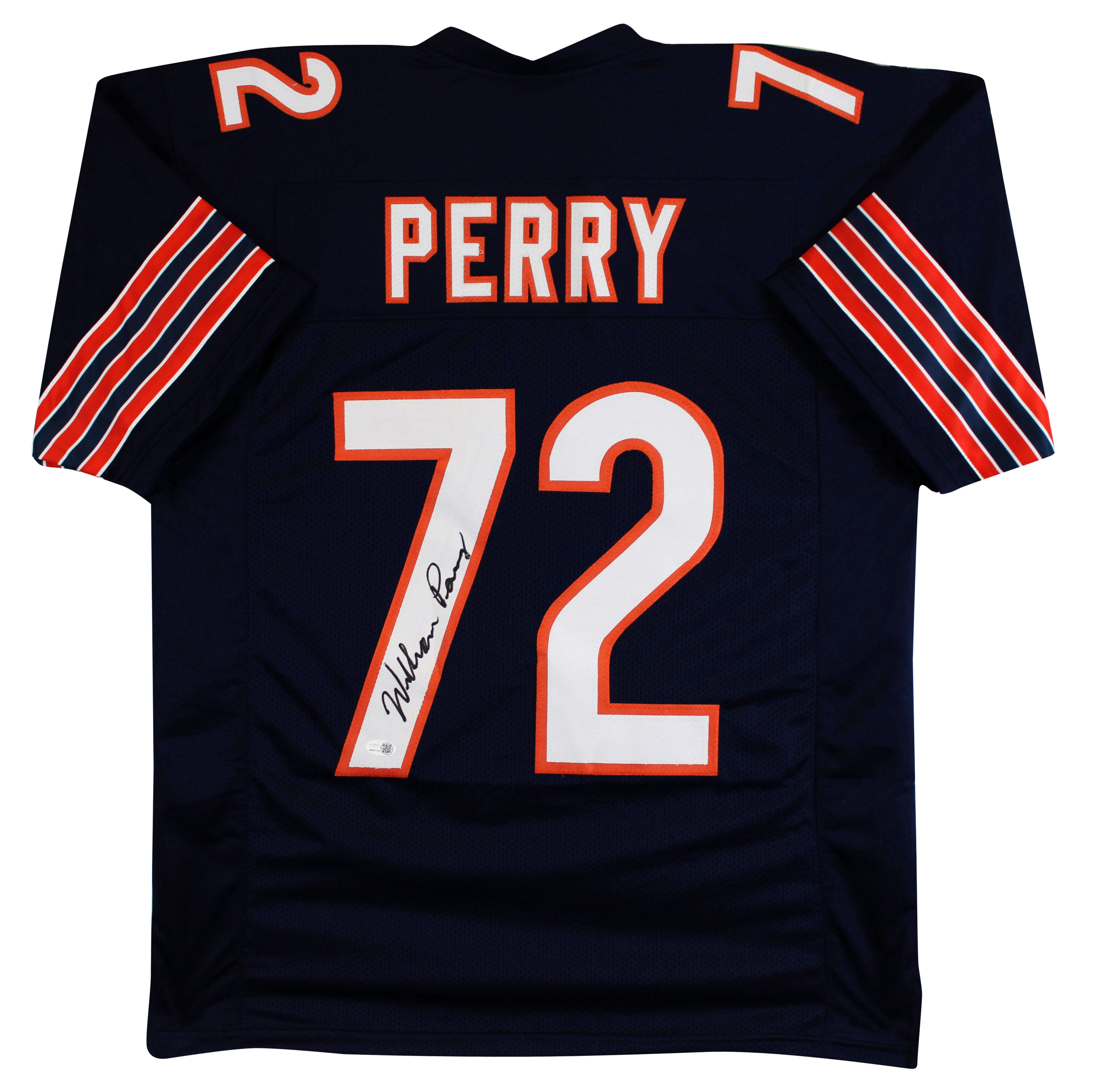 William Perry Authentic Signed Navy Pro Style Jersey Autographed JSA Witness