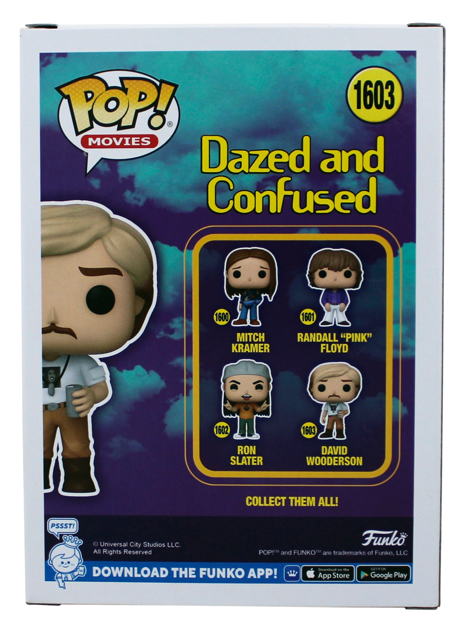 Matthew McConaughey Dazed & Confused Signed #1603 Funko Pop Figure PSA #AQ71510