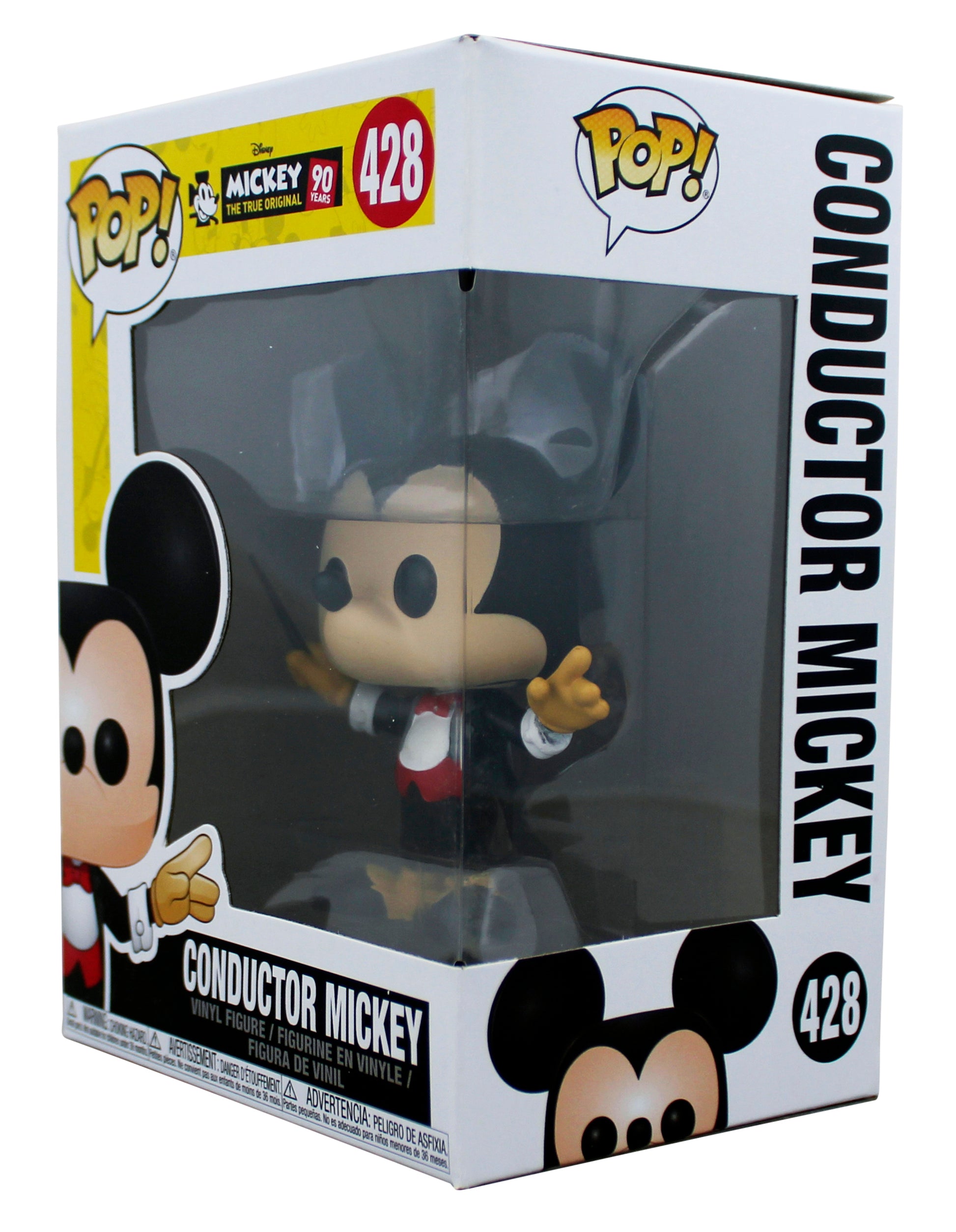 Disney Mickey Mouse Conductor Mickey #428 Funko Pop Vinyl Figure Un-signed