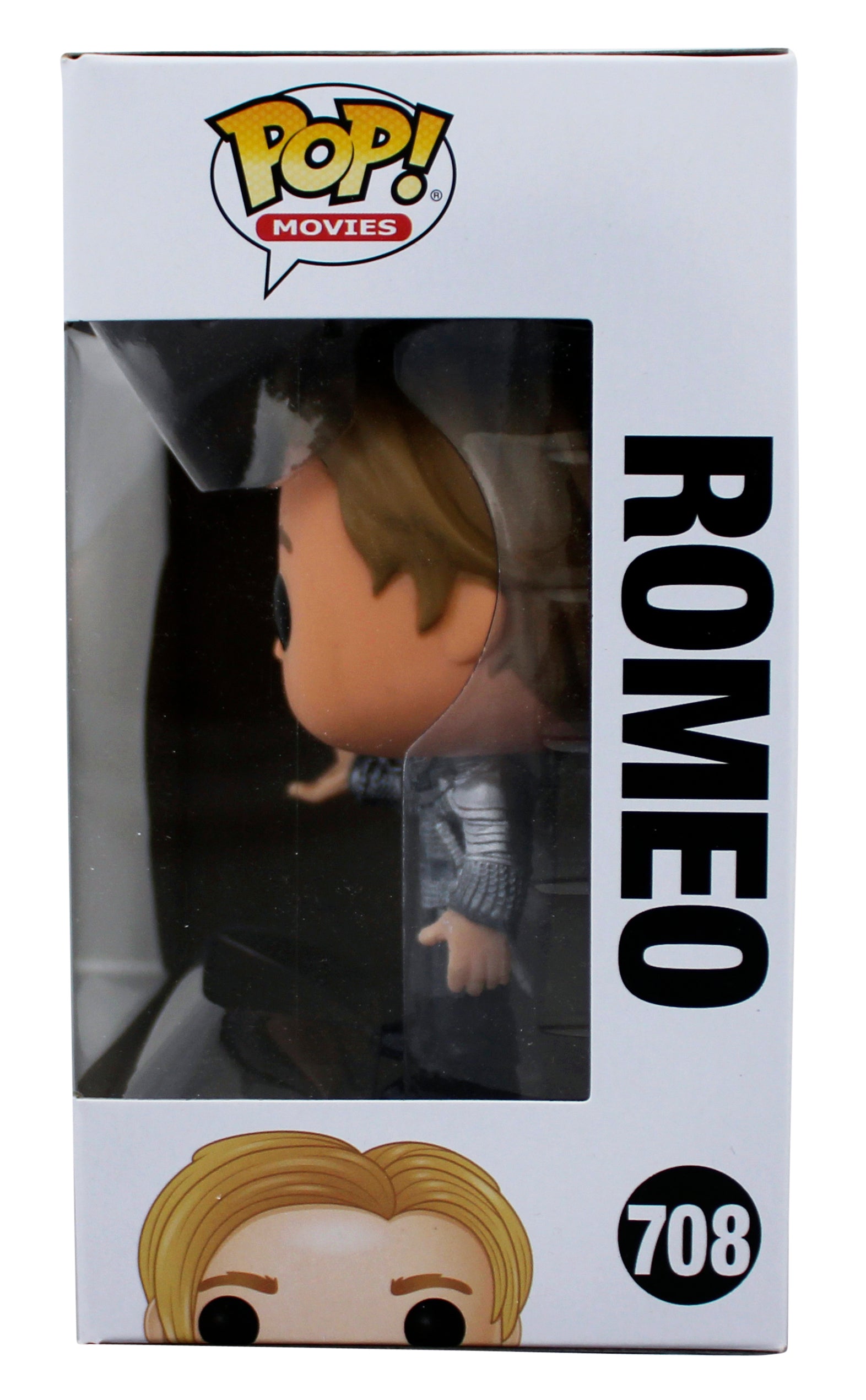 William Shakespeare's Romeo + Juliet Romeo #708 Funko Pop Vinyl Figure Un-signed