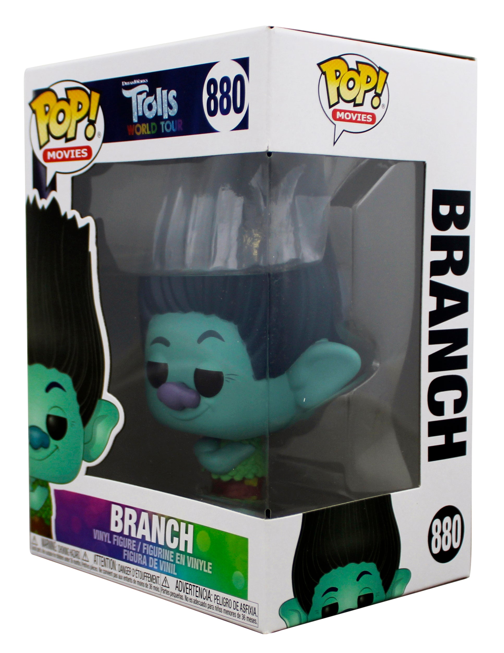 Trolls World Tour Branch #880 Funko Pop Vinyl Figure Un-signed