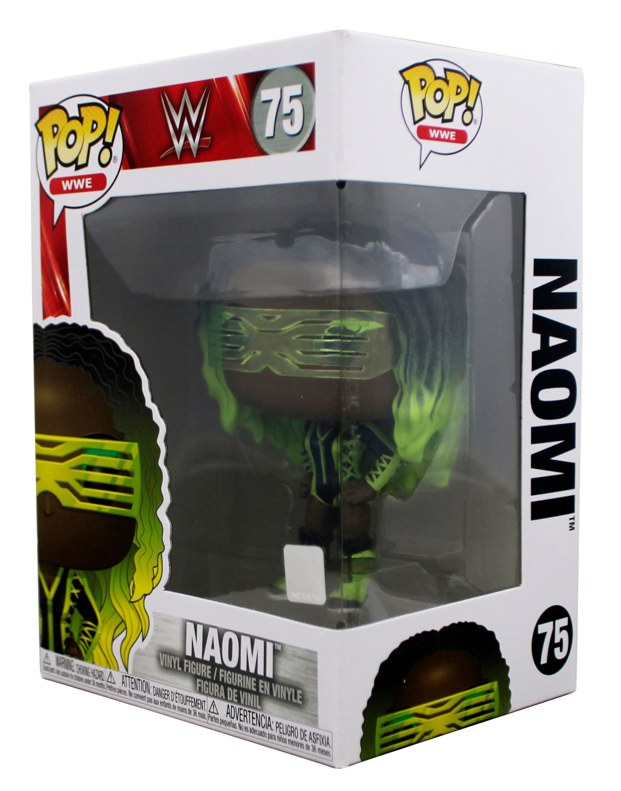 WWE Naomi #75 Funko Pop Vinyl Figure Un-signed