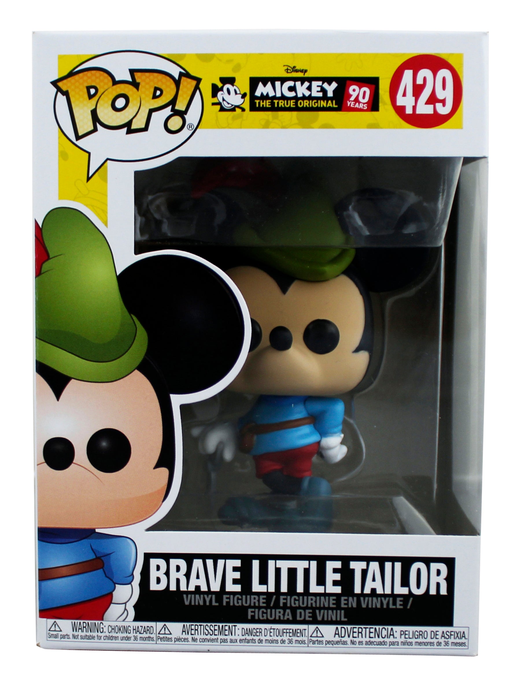 Disney Mickey Mouse Brave Little Tailor #429 Funko Pop Vinyl Figure Un-signed