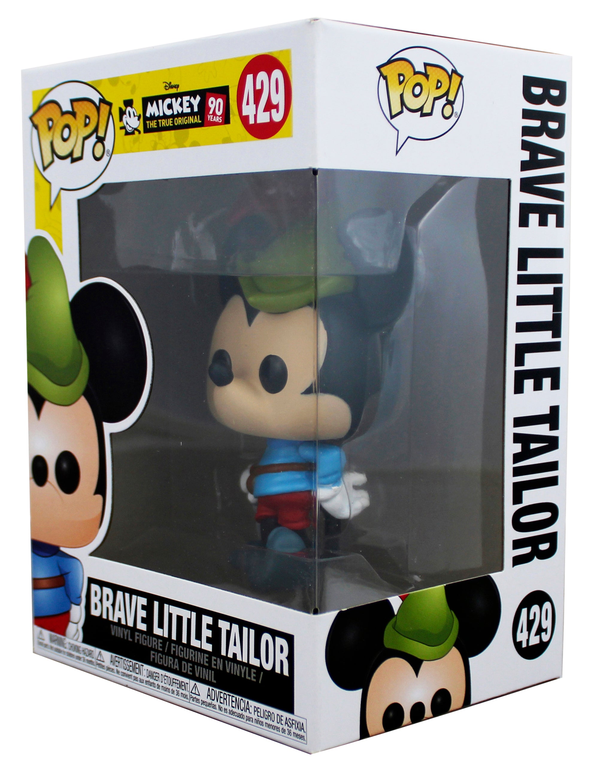 Disney Mickey Mouse Brave Little Tailor #429 Funko Pop Vinyl Figure Un-signed