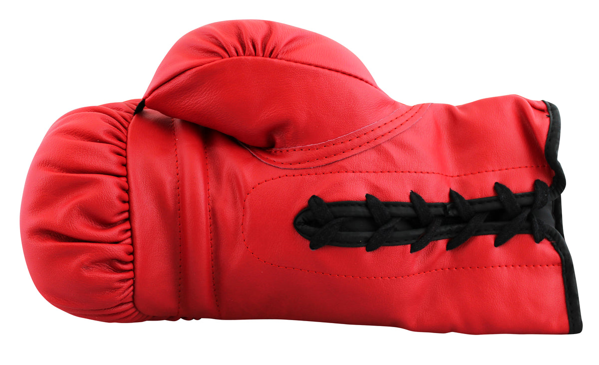 Muhammad Ali Authentic Signed Red Everlast Boxing Glove Autographed BAS #AE13638