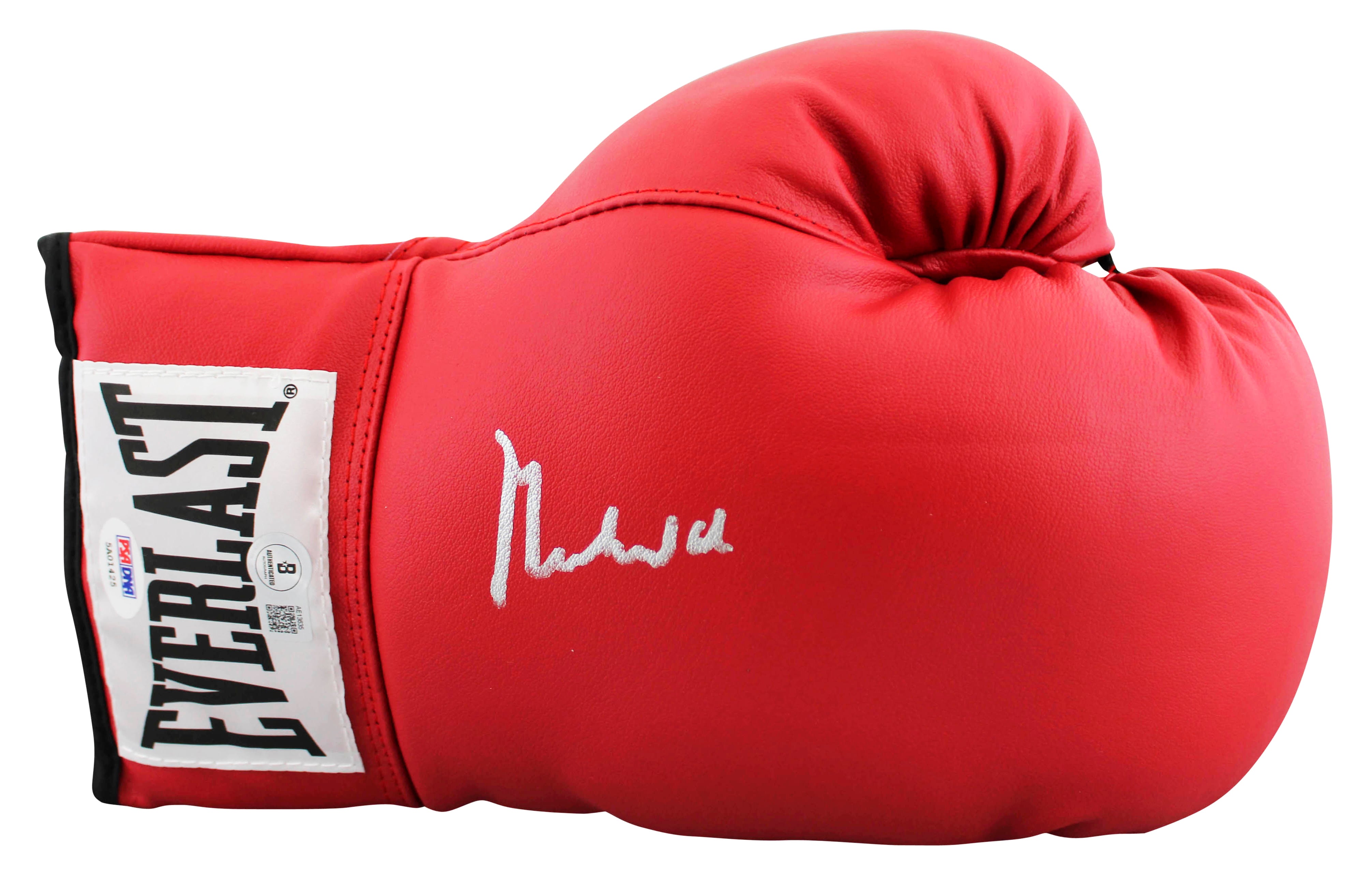Muhammad Ali Authentic Signed Red Everlast Boxing Glove Autographed BAS #AE13635