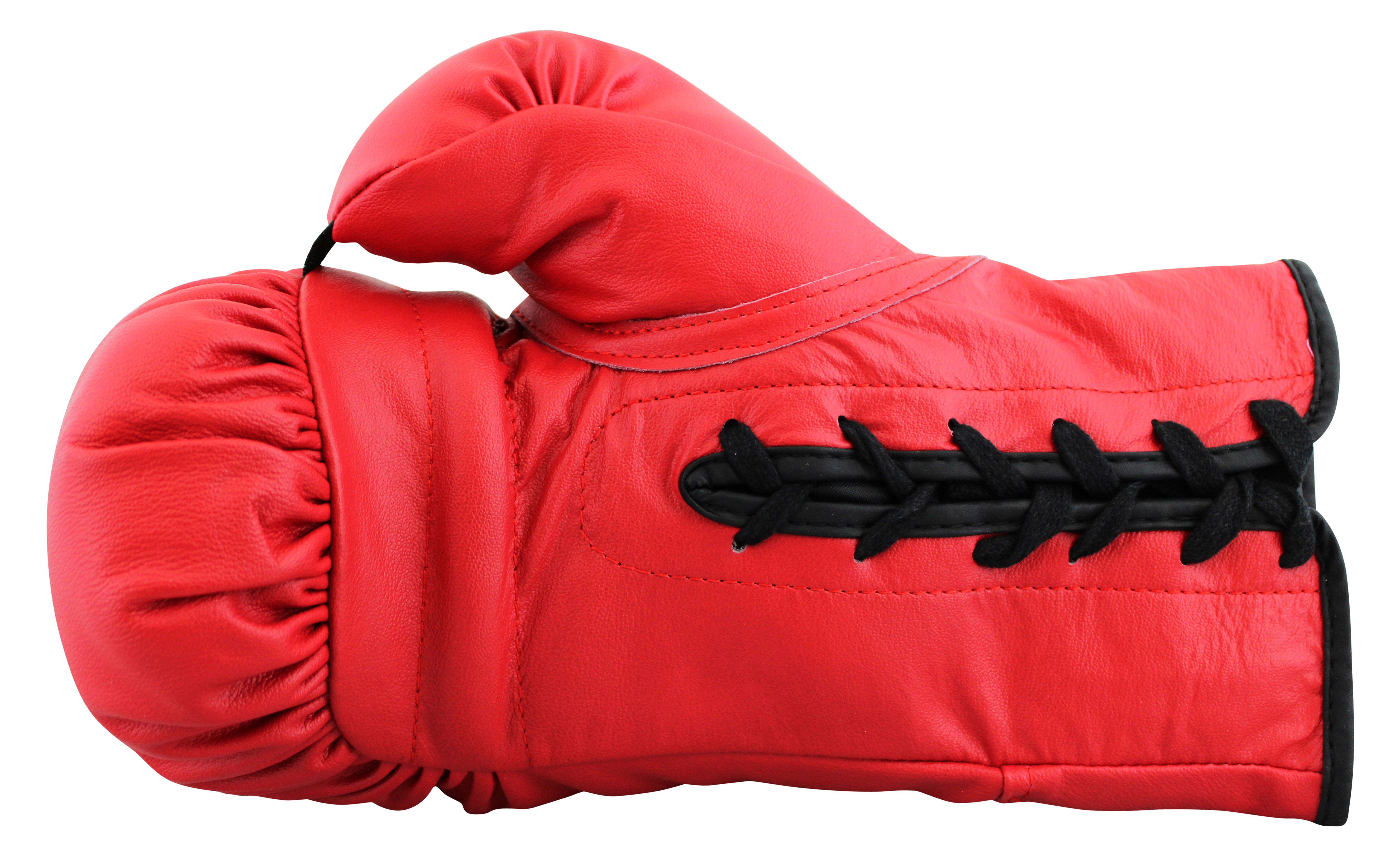 Muhammad Ali Authentic Signed Red Everlast Boxing Glove Autographed BAS #AE13633