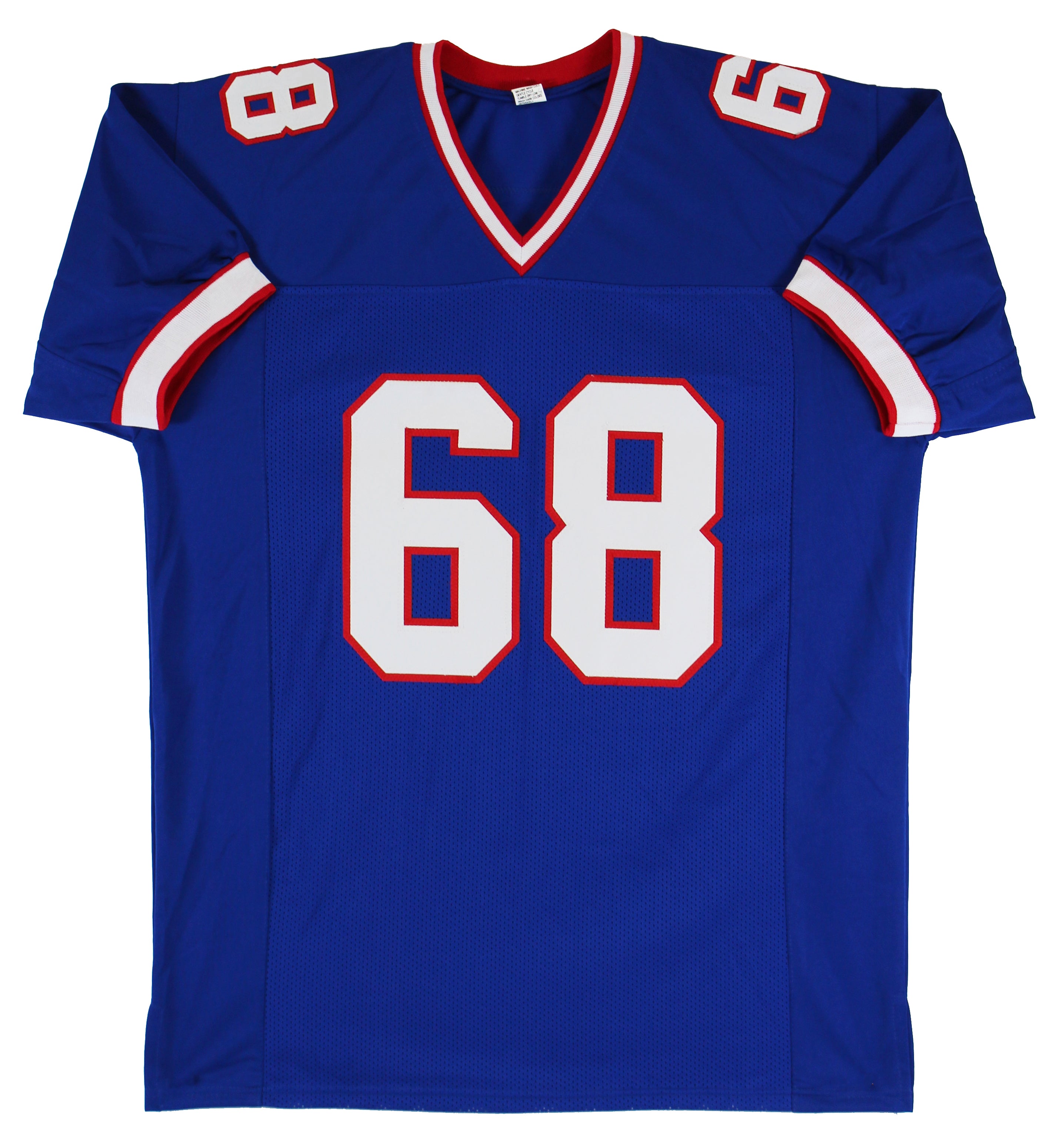 Joe DeLamielleure "HOF 03" Authentic Signed Blue Pro Style Jersey BAS Witnessed