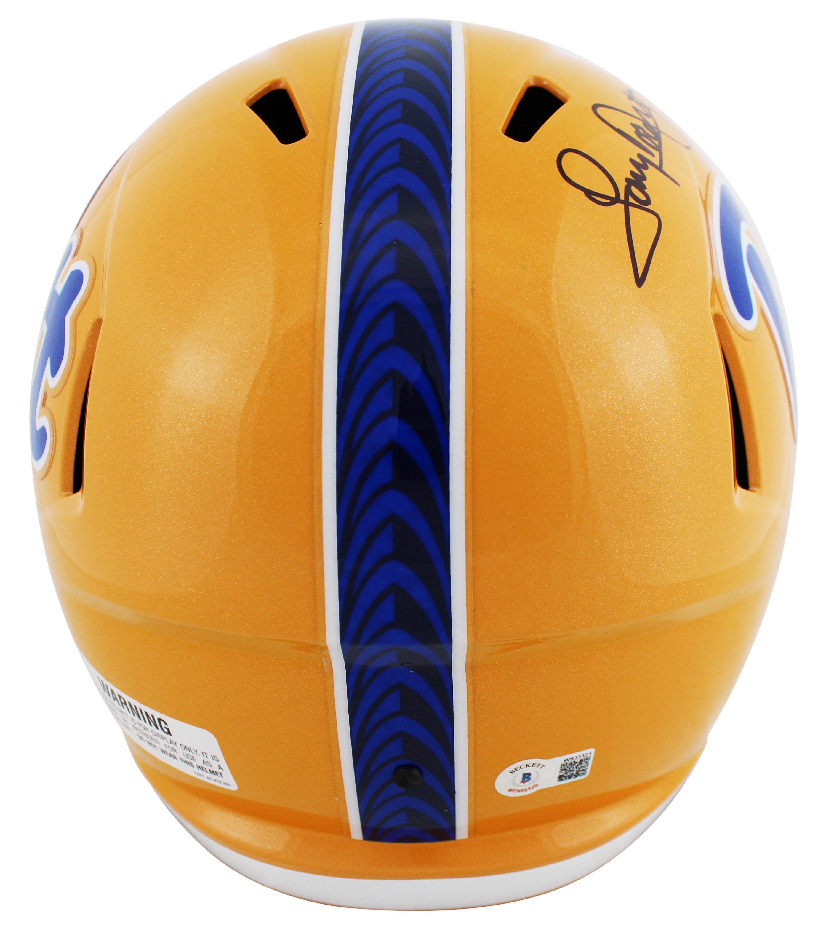 Pittsburgh Tony Dorsett "76 Heisman" Signed F/S Speed Rep Helmet W/ Case BAS Wit