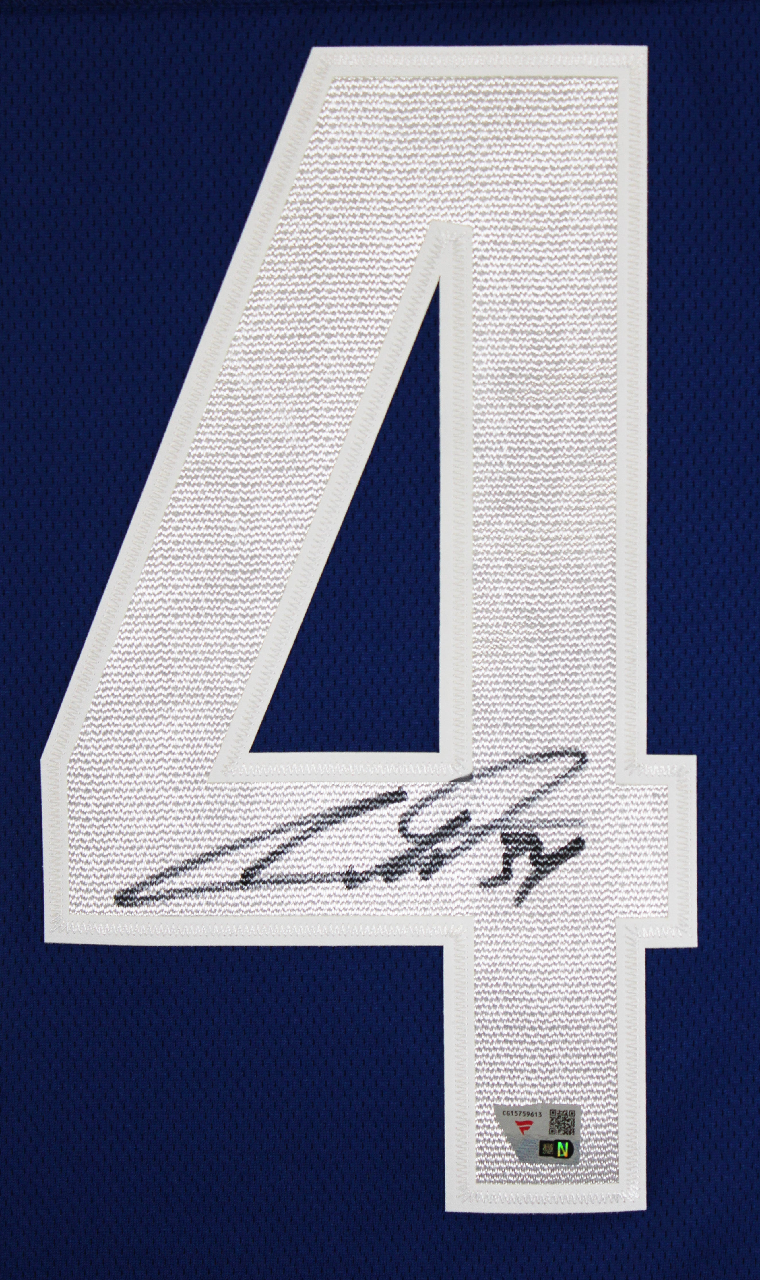 Maple Leafs Auston Matthews Signed Blue Fanatics Framed Jersey Fanatics