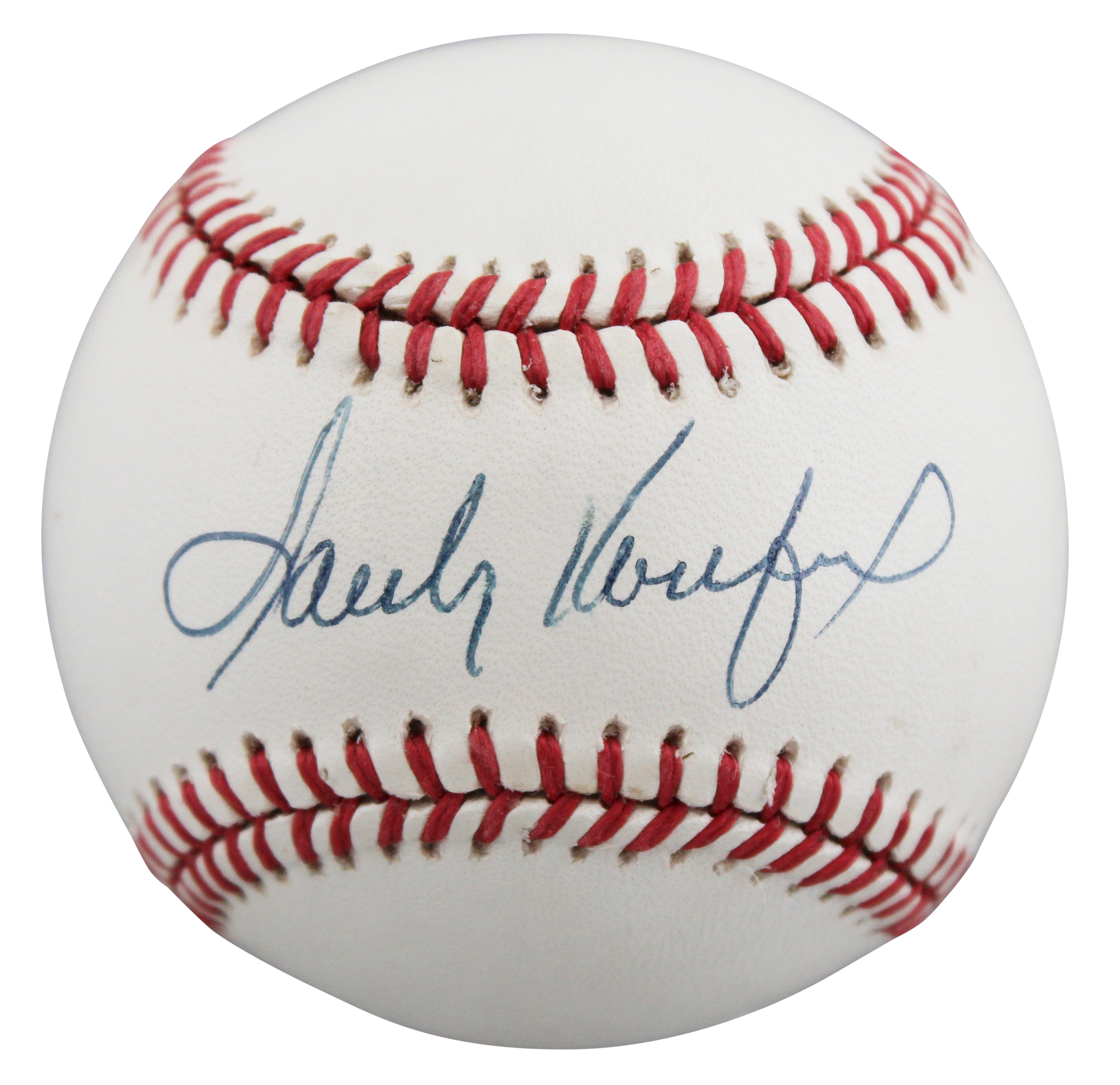 Dodgers Sandy Koufax Authentic Signed William White ONL Baseball BAS #AE13741